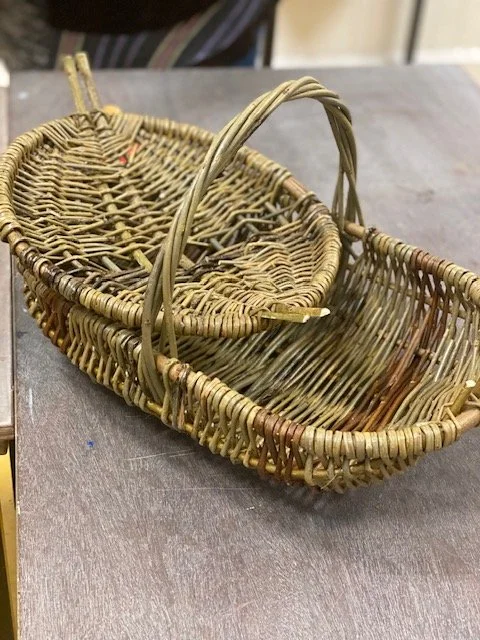 WILLOW FRAME BASKET - THE ARM CREEL with Rachel Bower and Jenny Gracie - Print Studio