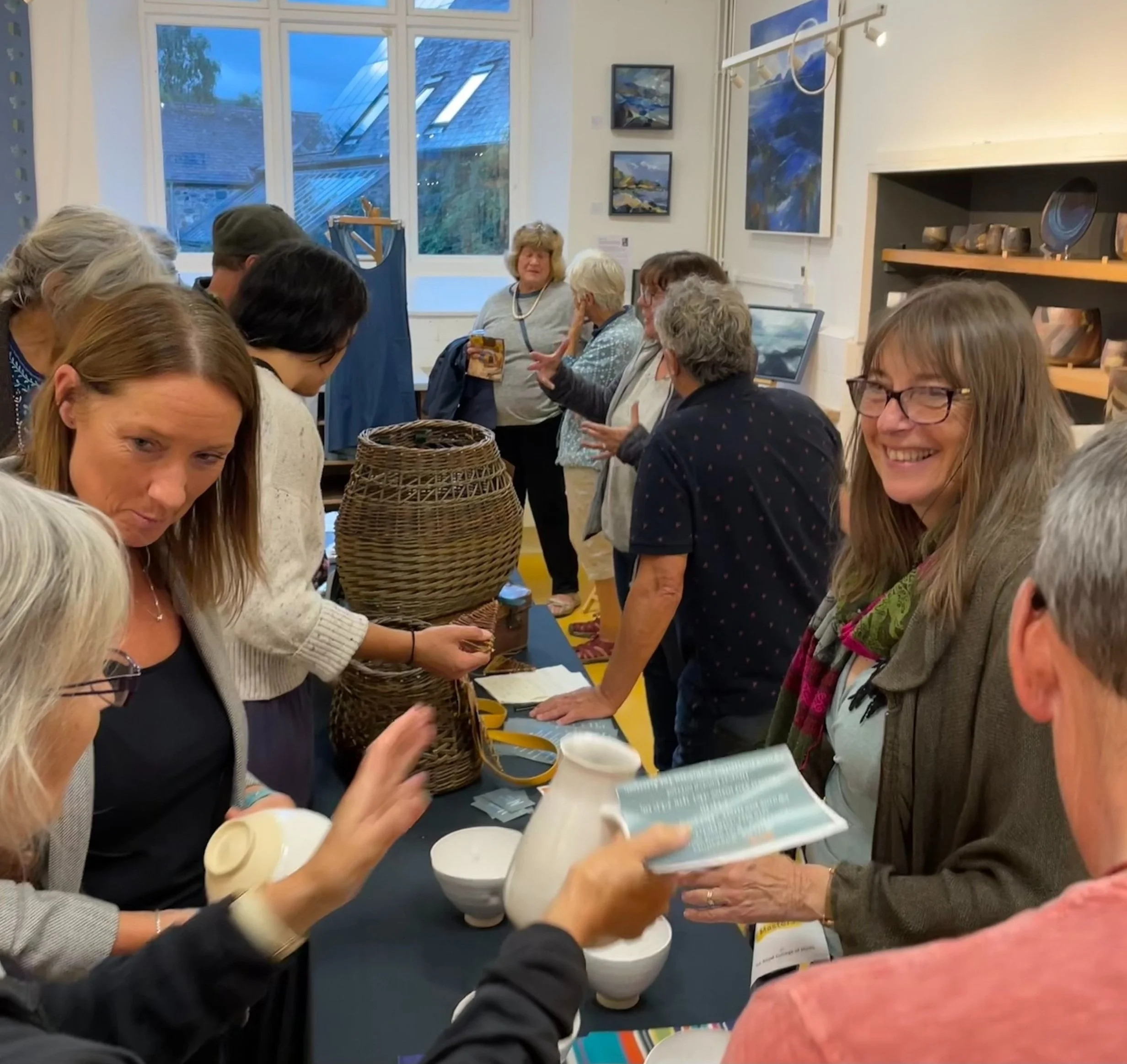DEVON OPEN STUDIOS OPEN EVENING - both studios