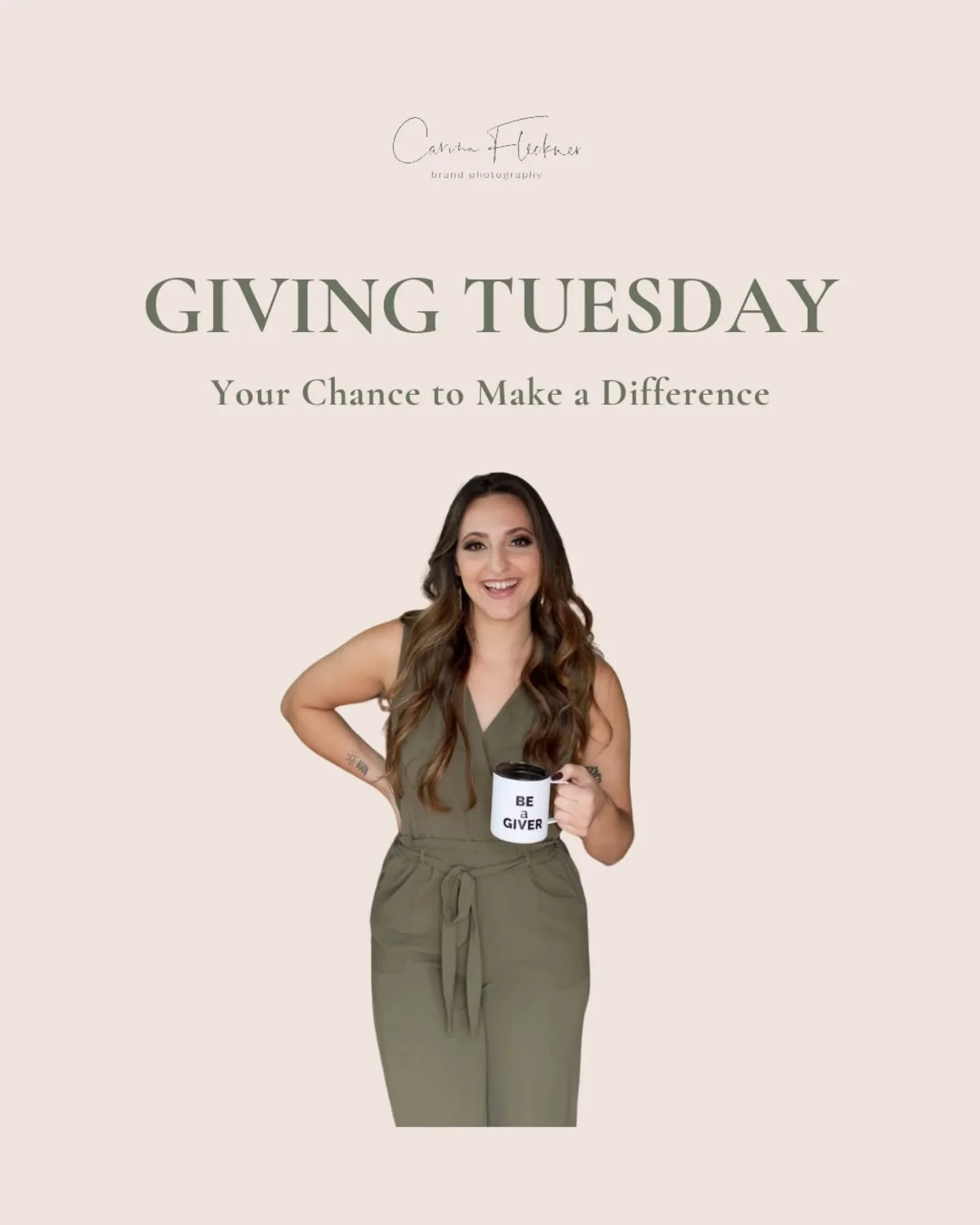 As a brand photographer, I get to witness firsthand how confidence and opportunity can transform someone&rsquo;s entire life.

That&rsquo;s why on Giving Tuesday, I invite you to support Kiva @_kiva.org_ - an organization that empowers entrepreneurs 