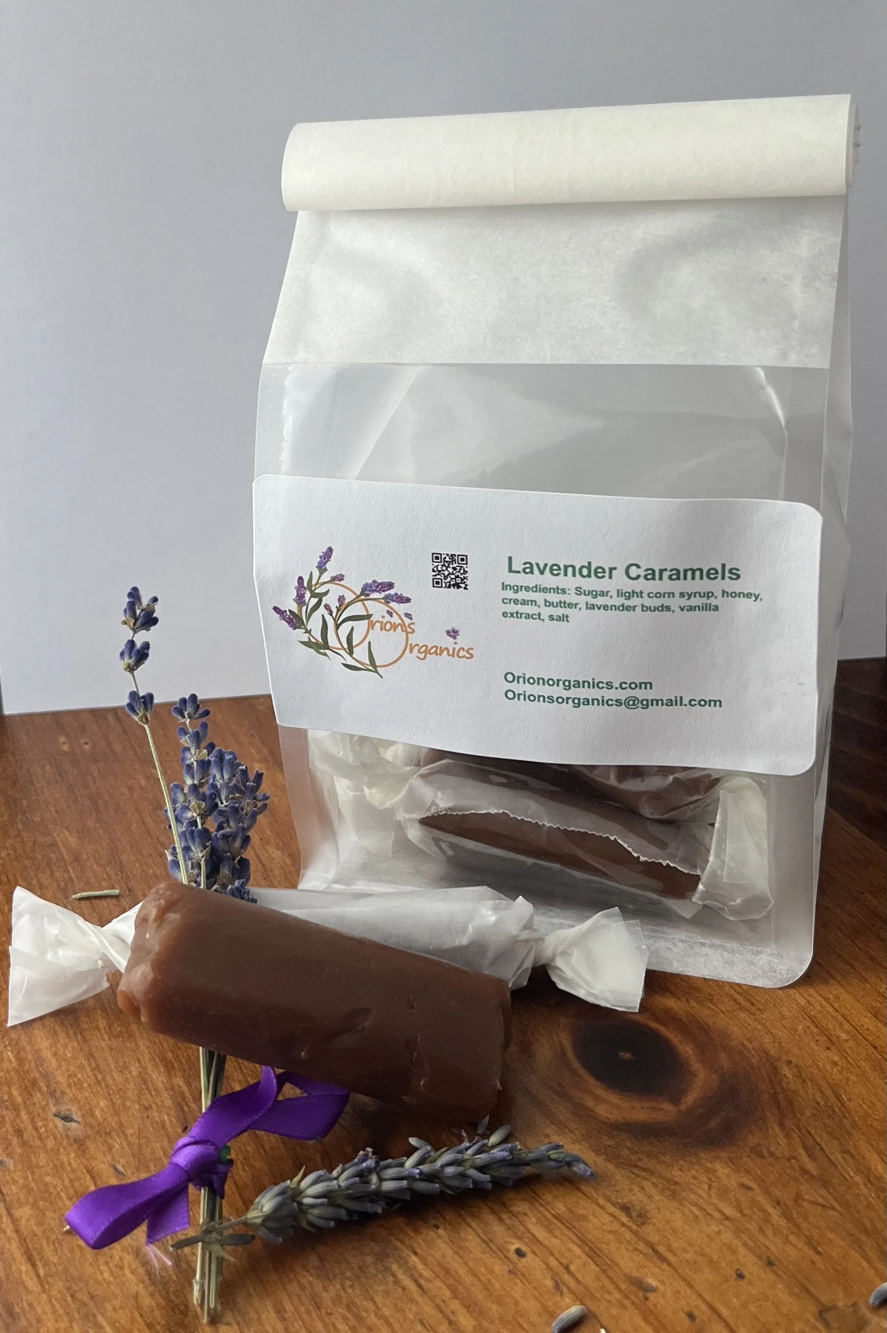 Lavender Caramels