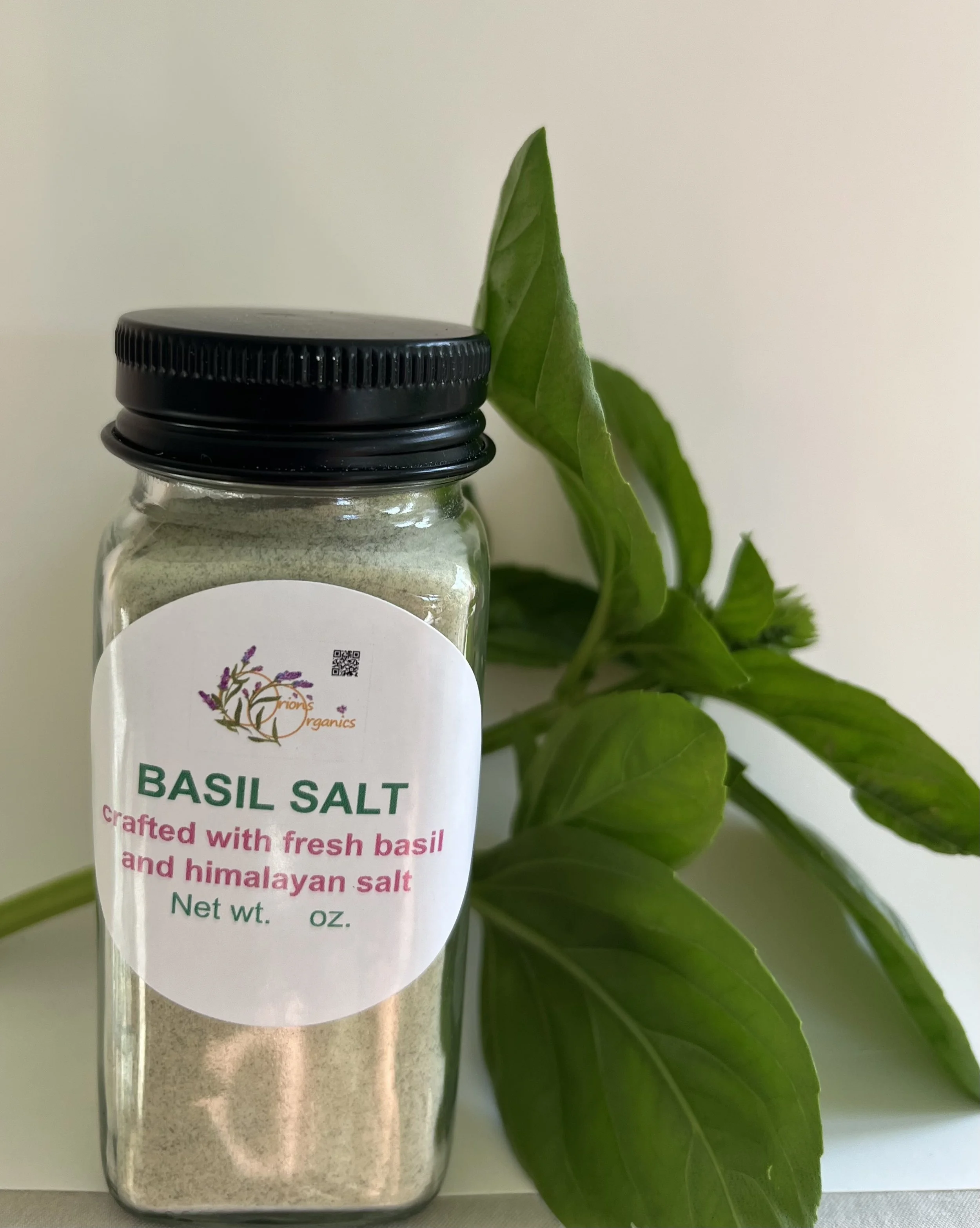 Basil Salt (4oz)