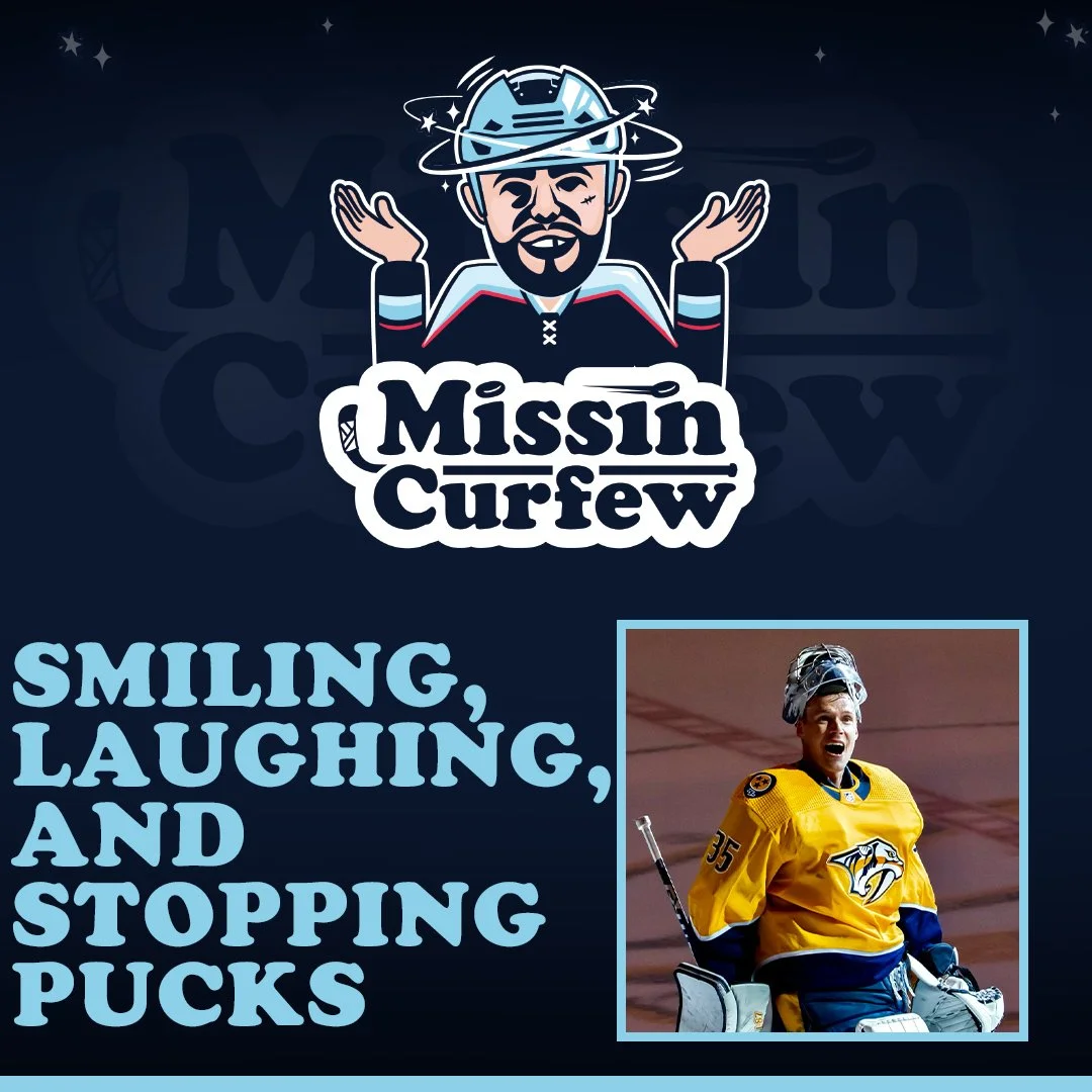 Smiling, Laughing, and Stopping Pucks with Pekka Rinne