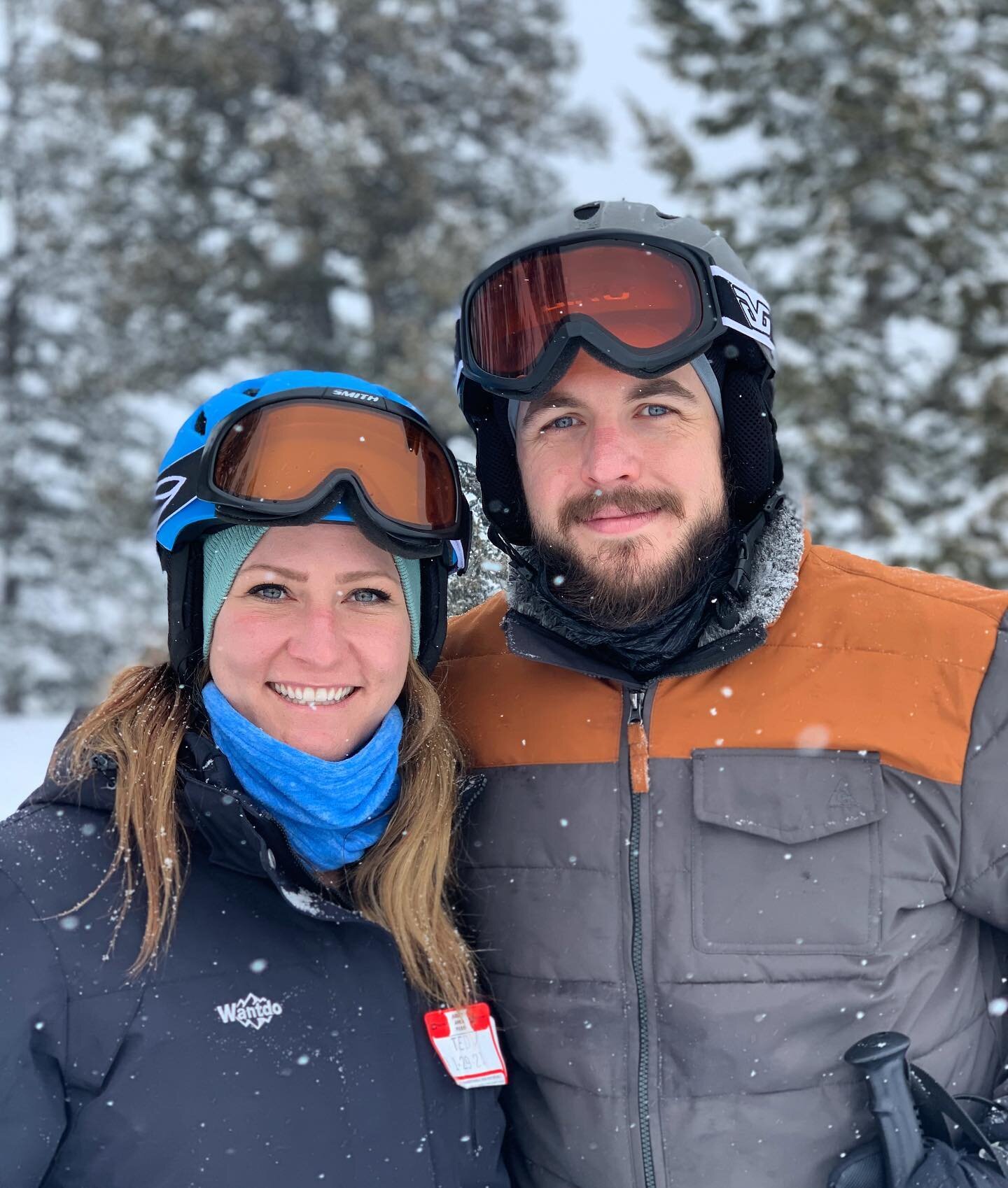 Happy birthday to my beautiful wife! Went skiing today to celebrate. Had a great time! Love you babe. #MullenTheMaker