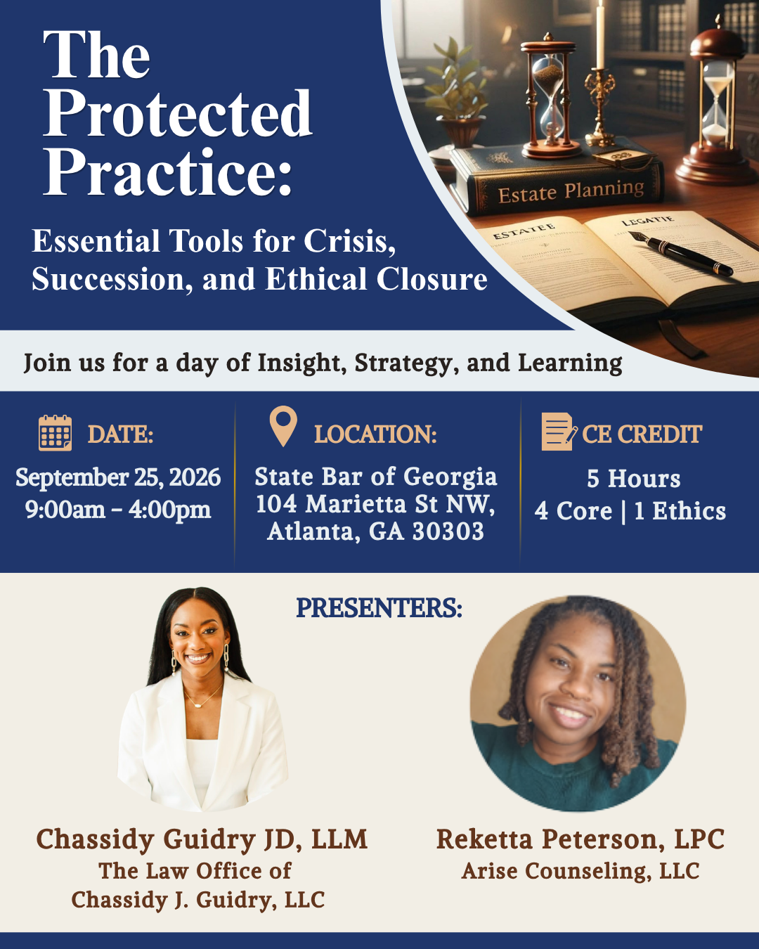The Protected Practice: Essential Tools For Crisis, Succession, & Ethical Closure 5 hour CE [Early Bird]