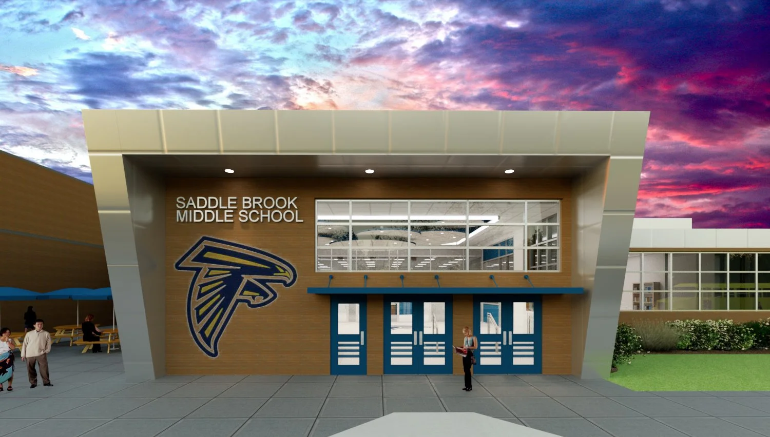 Saddle Brook Middle School Renderings — Gianforcaro Architects
