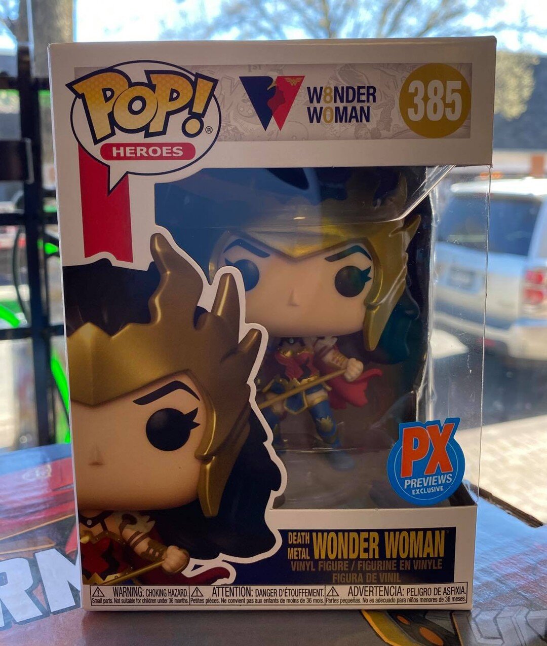 One of the Pops everyone has been waiting for has arrived.  The PX exclusive Death Metal Wonder Woman!  Come in and get yours while they are in stock. 

#roguecomicsnj #funko #funkopop #wonderwoman #dccomics