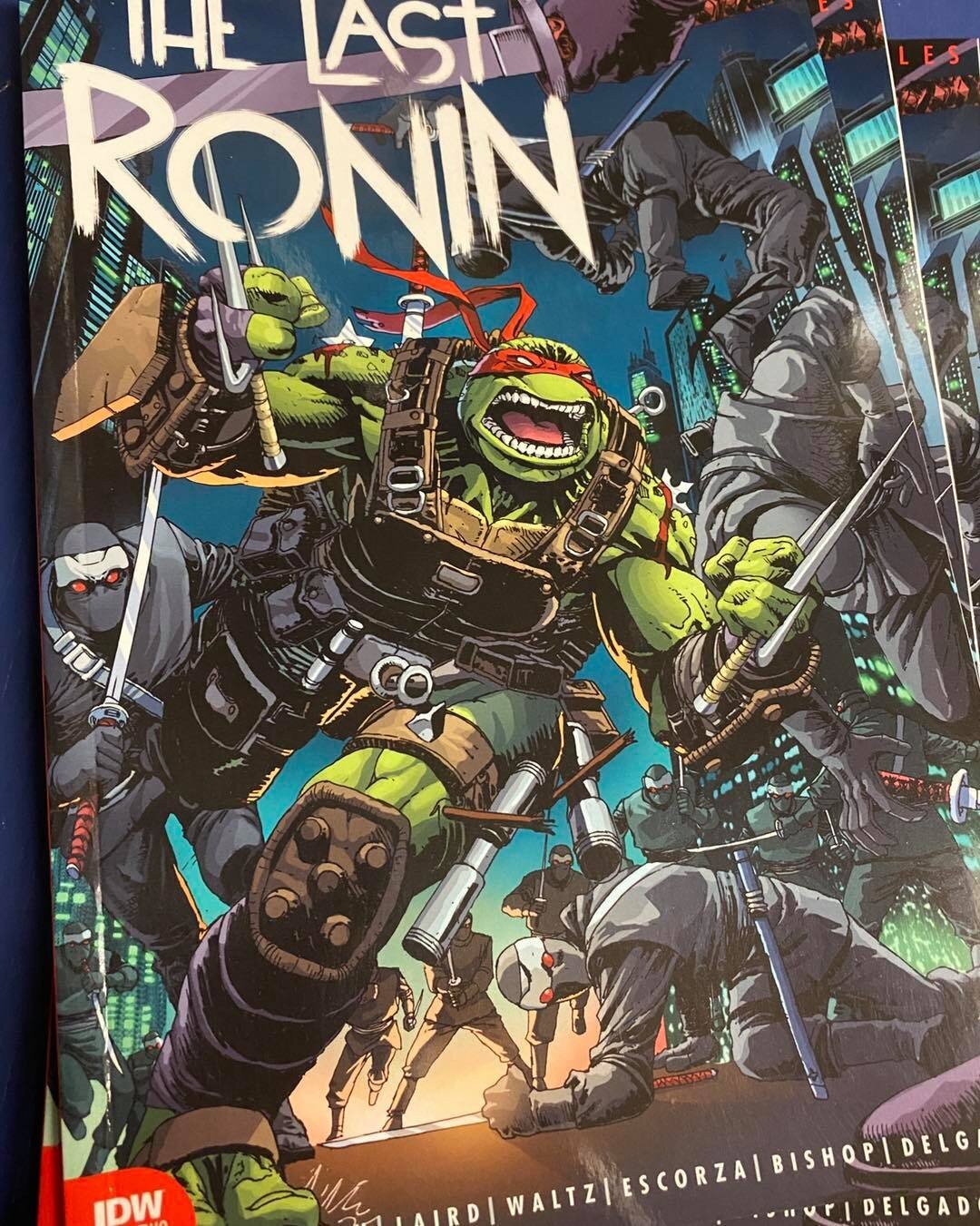 The wait is over ... LAST RONIN #2!! 

#roguecomicsnj #cranfordnj #tmnt #lastronin