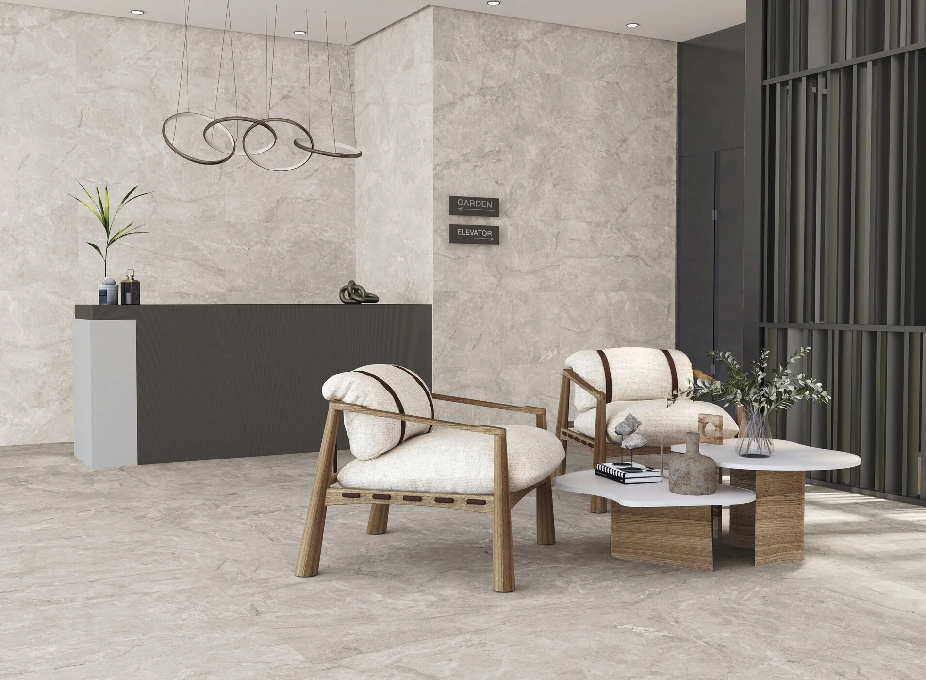 Acadia Pearl 120 x 60 cm Porcelain Tile