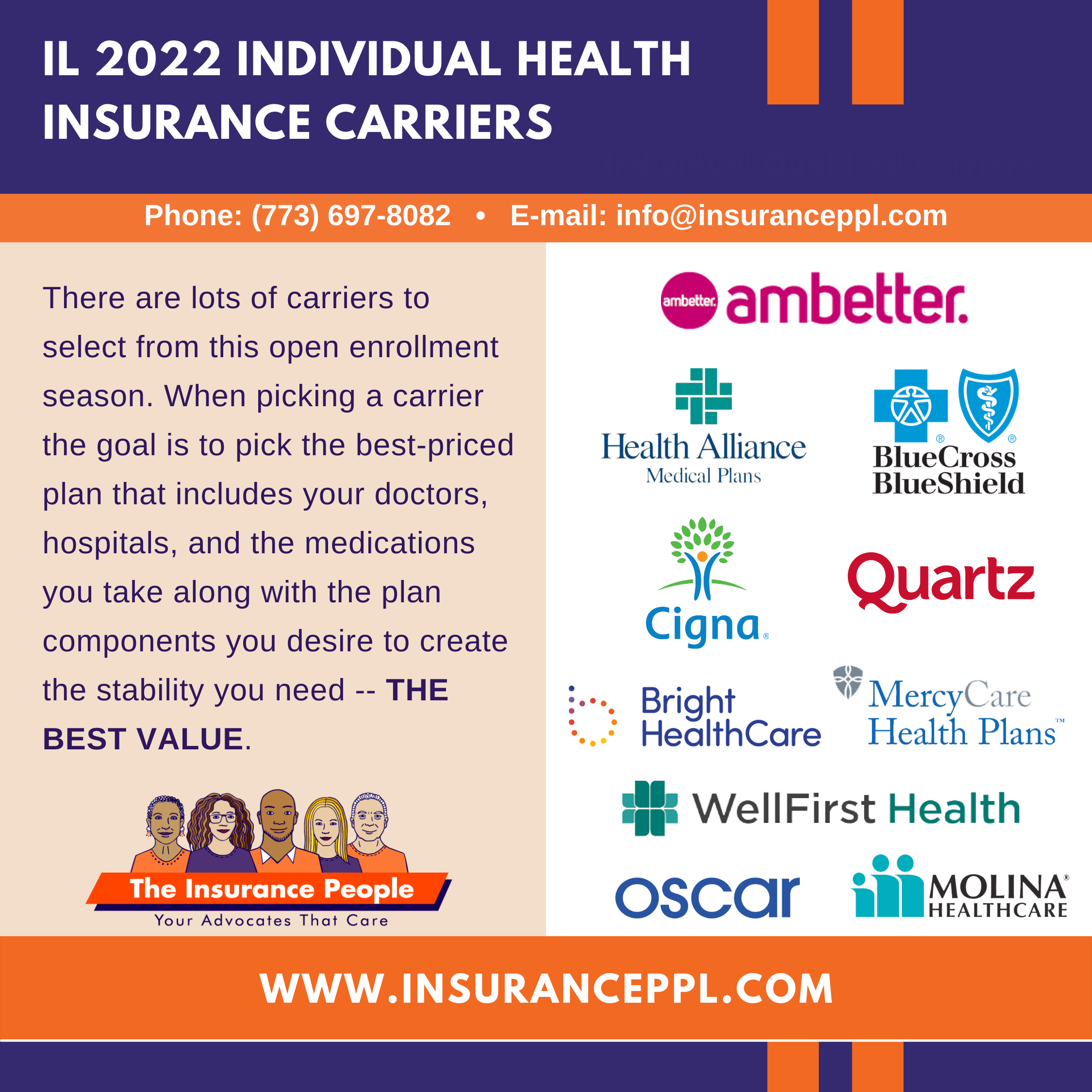 Insurance Carriers IL 2022 Carriers — The Insurance People