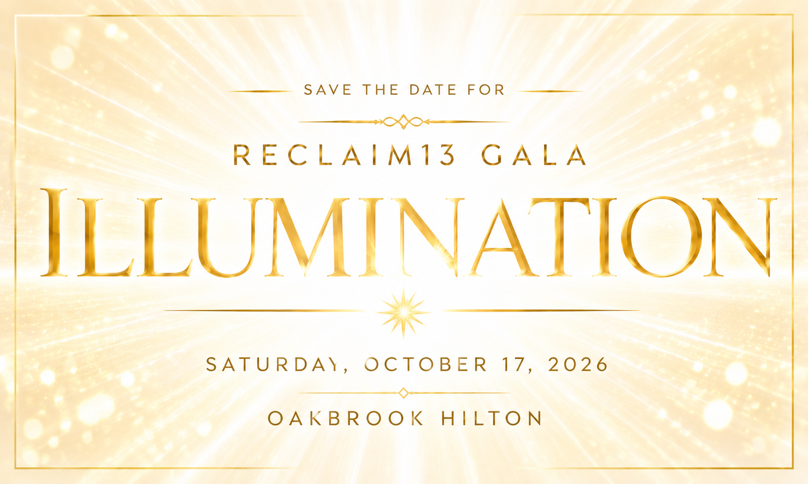 Reclaim13 Annual Gala