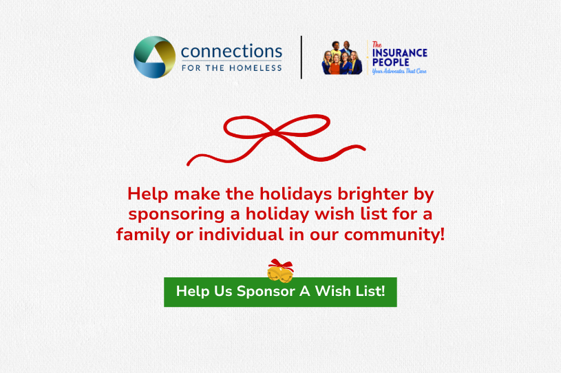 Connections for the Homeless' Gift Drive