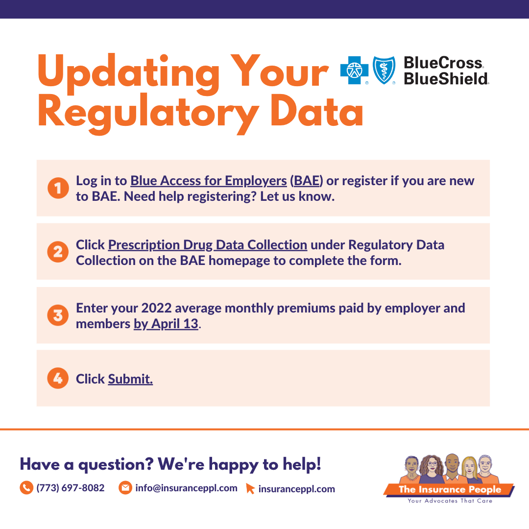 BlueCross BlueShield Illinois Prescription Drug Data Collection — The ...