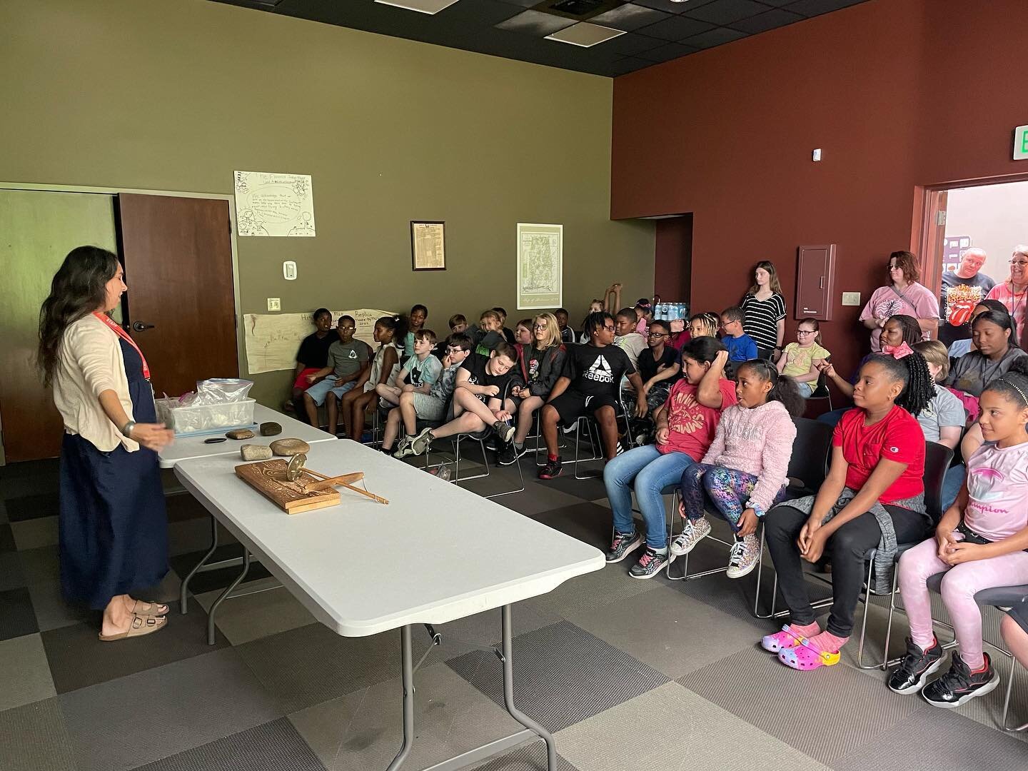 What an amazing group of 3rd graders from L.E. Willson Elementary in Sheffield!!! We really enjoyed having them at the museum this morning!