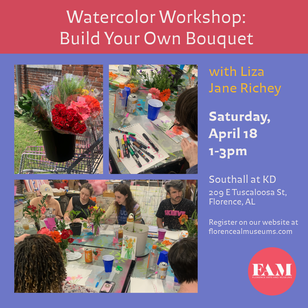 Watercolor Workshop: Create Your Own Bouquet
