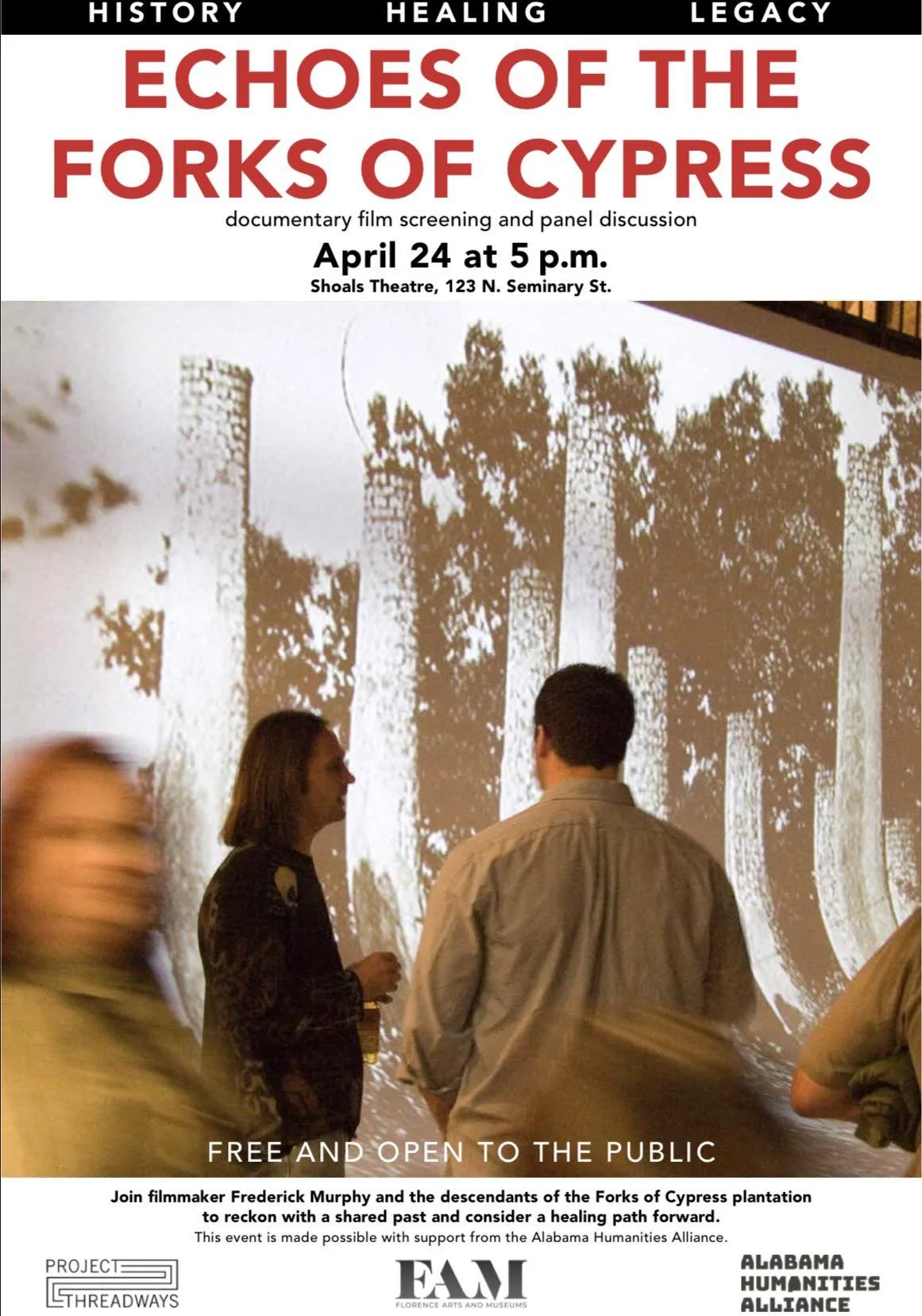 Echoes of the Forks of Cypress Screening and Panel Discussion