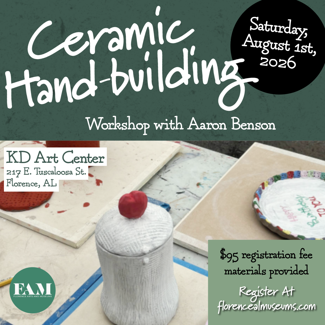 Ceramics Hand-building Workshop with Aaron Benson