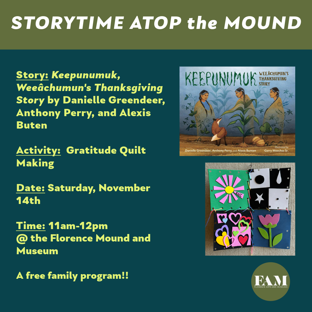 Storytime Atop the Mound - November