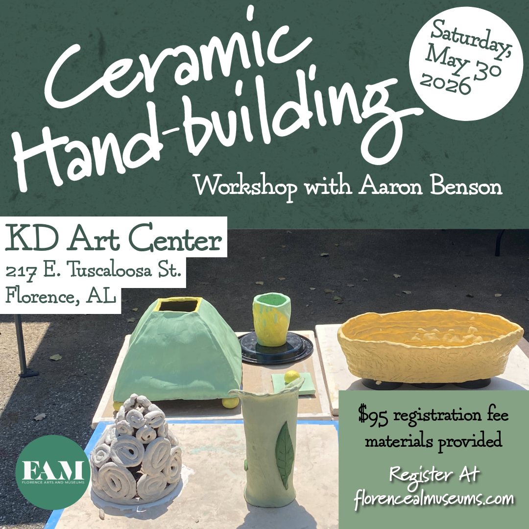 Ceramics Hand-building Workshop with Aaron Benson