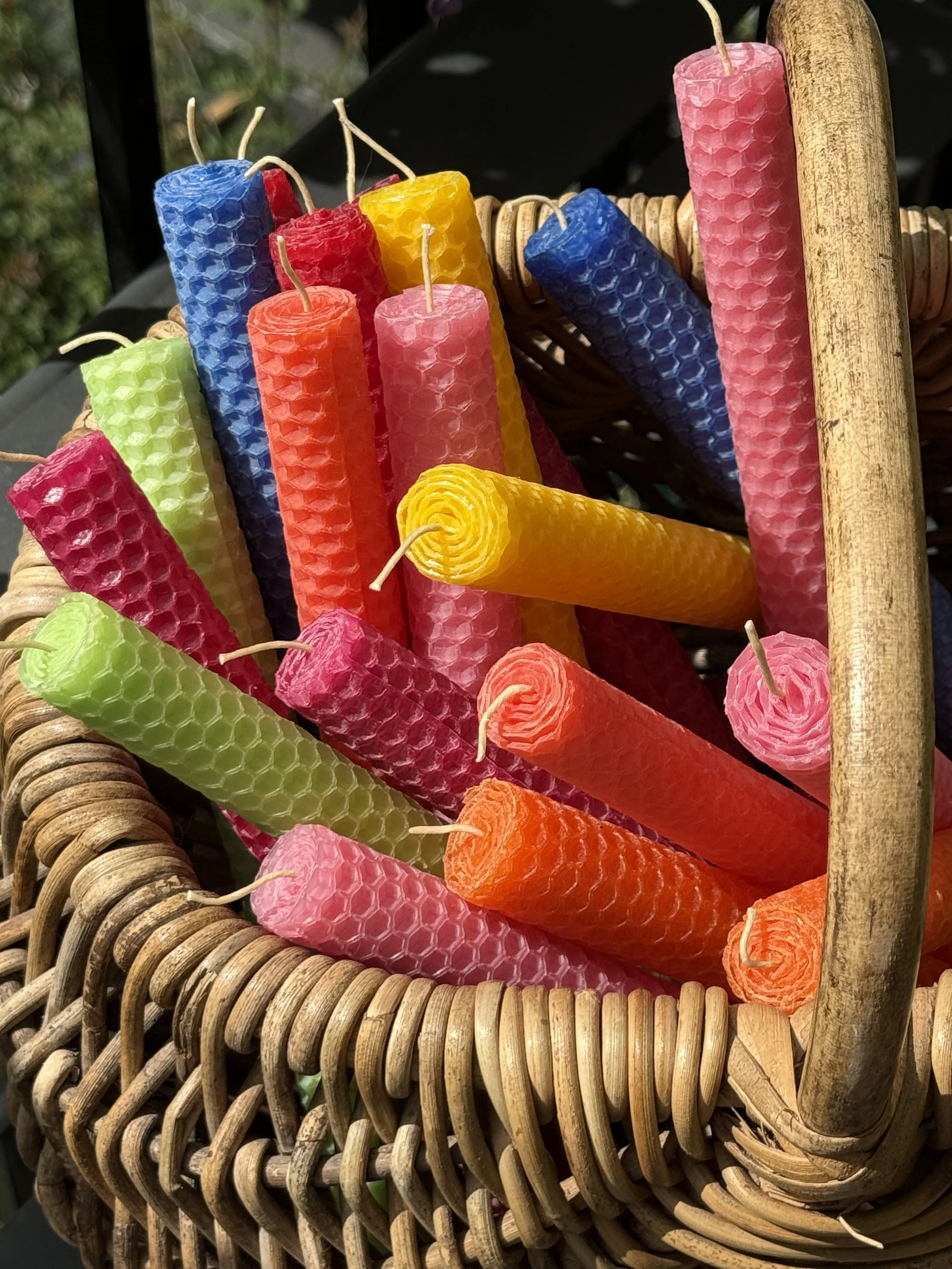 Hand-rolled Beeswax Candles
