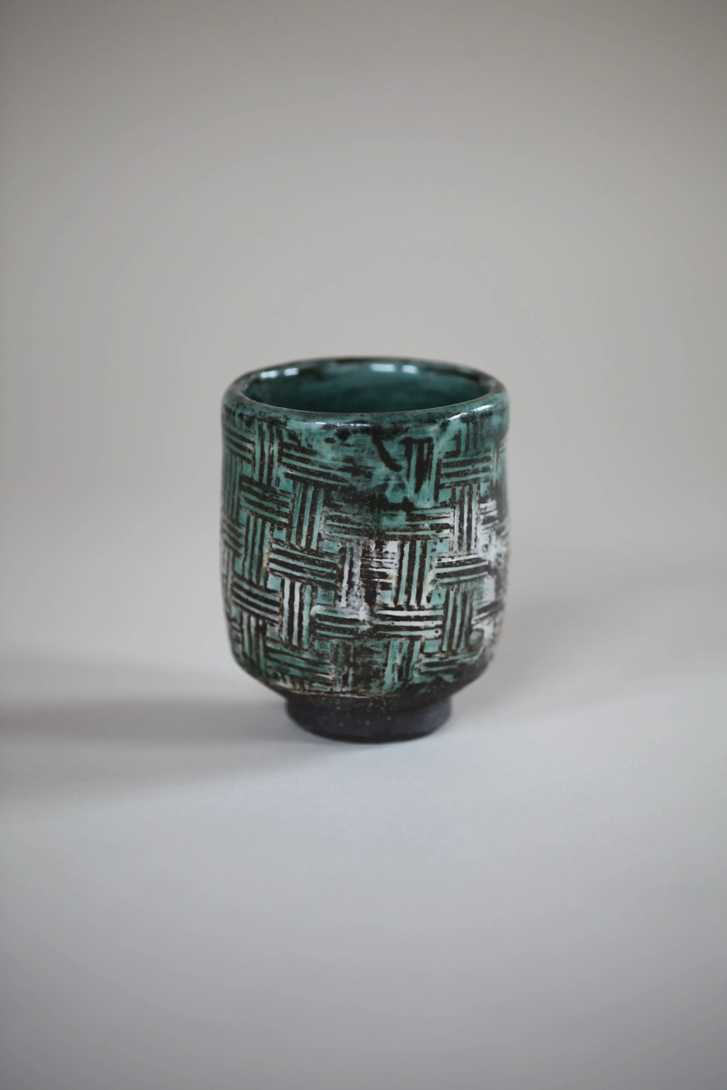 NEW IN: Green Glazed Yunomi Cup