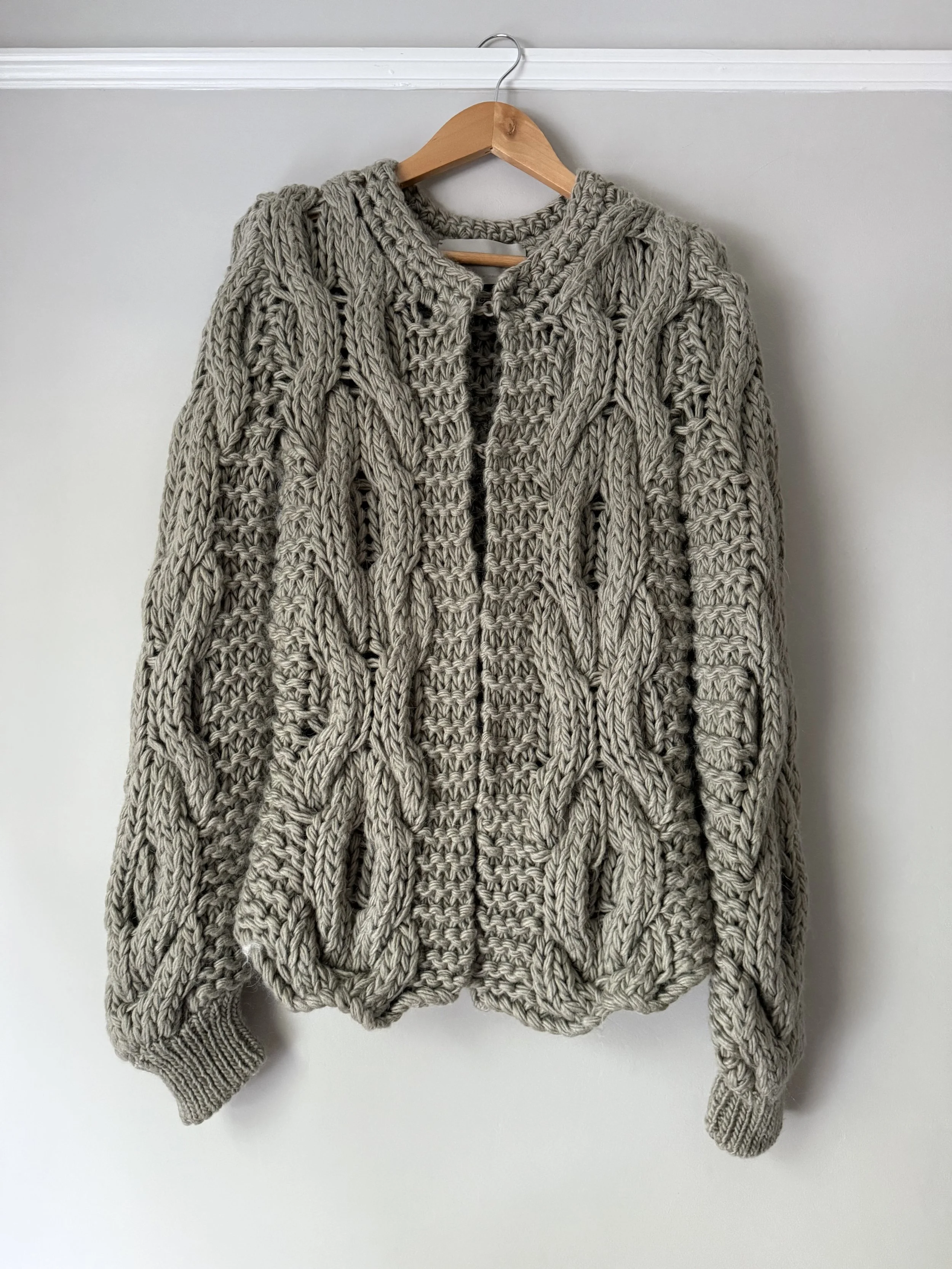 Super Chunky Cabled Jacket