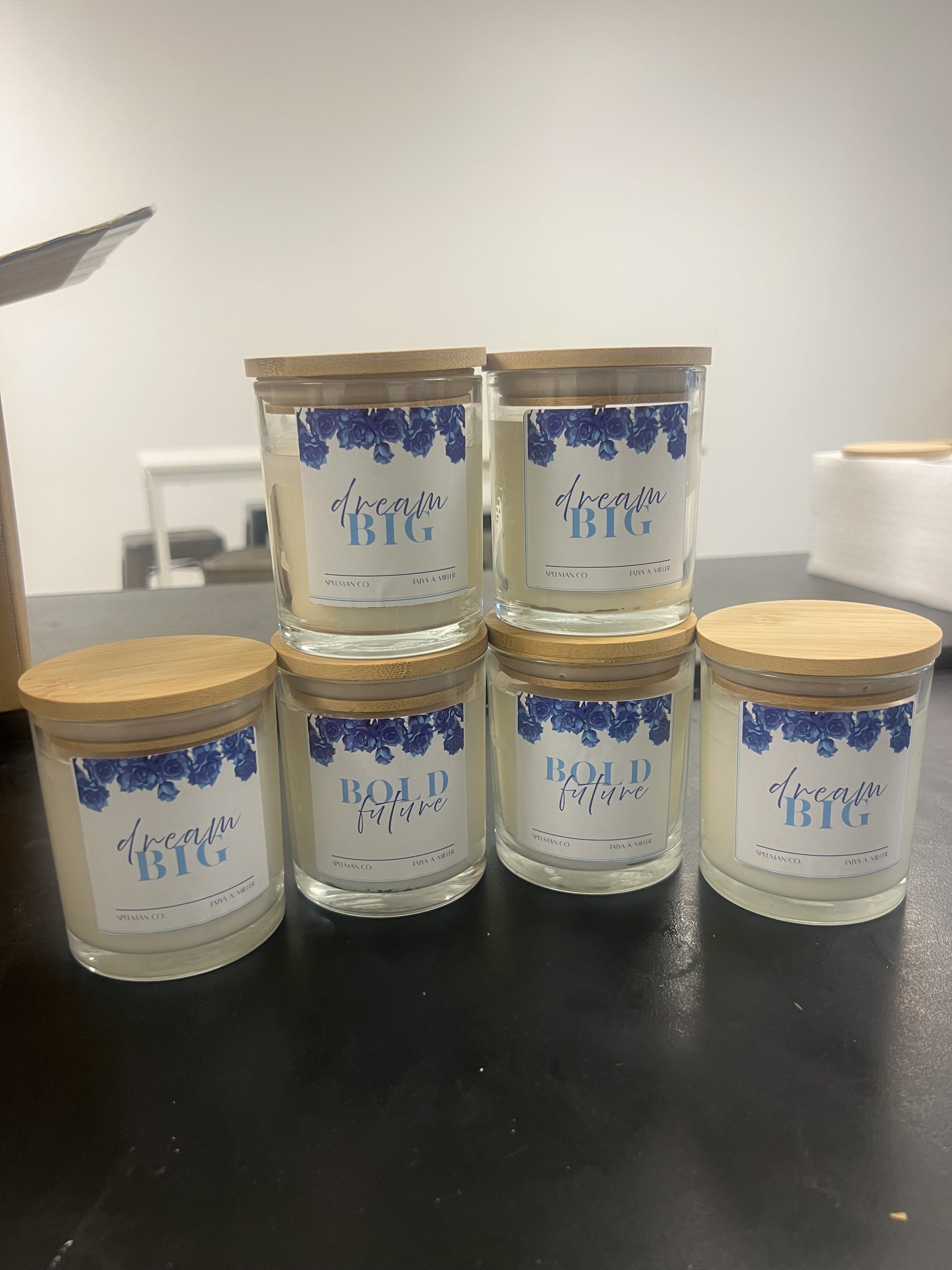 8oz Custom Candle