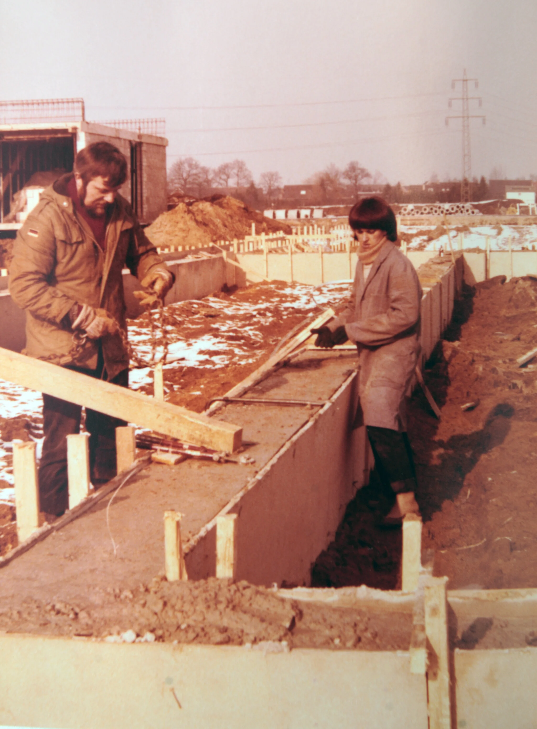 Fundamenterstellung 1981