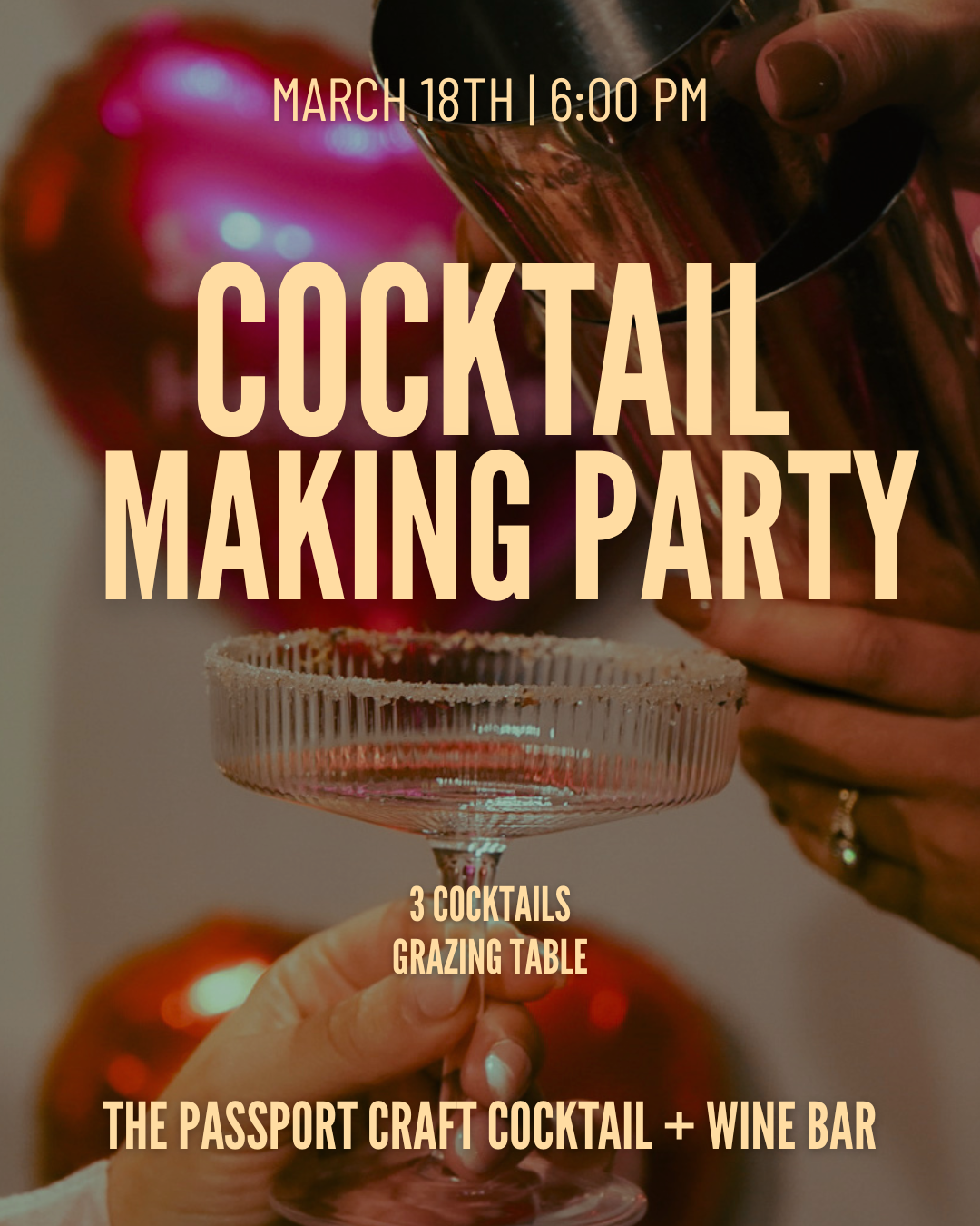 Cocktail Making Party