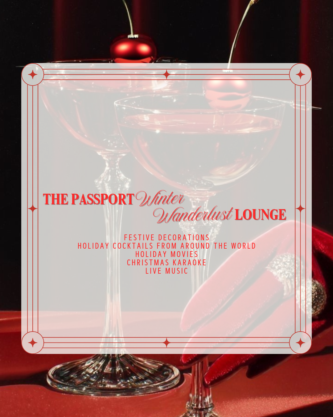 The Passport Winter Wanderlust Lounge - Holiday Pop-Up