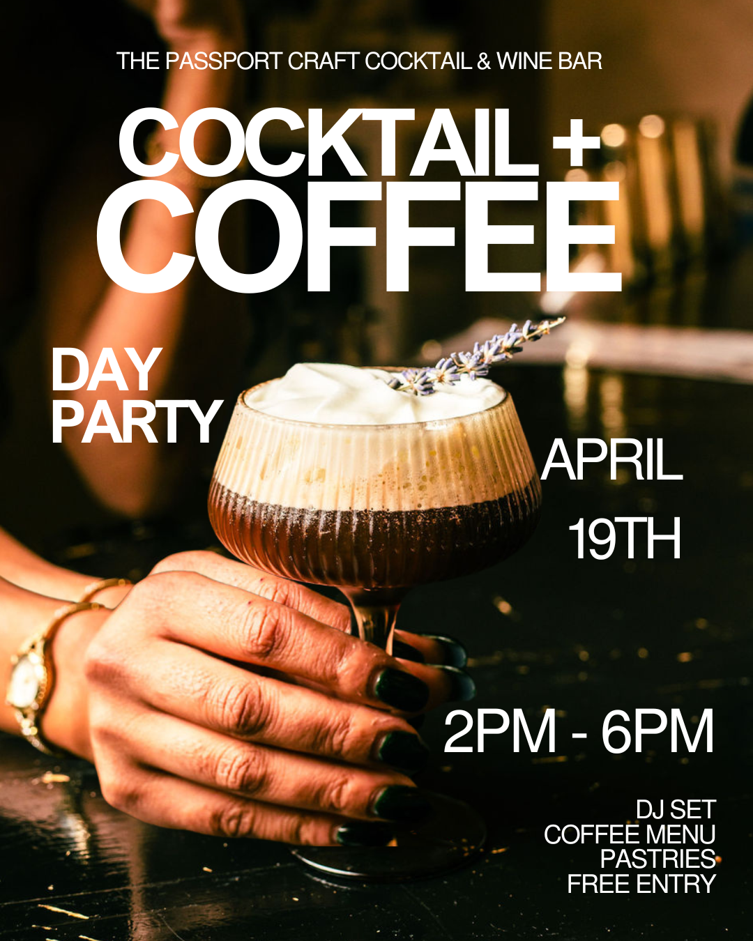 Cocktail + Coffee Day Party