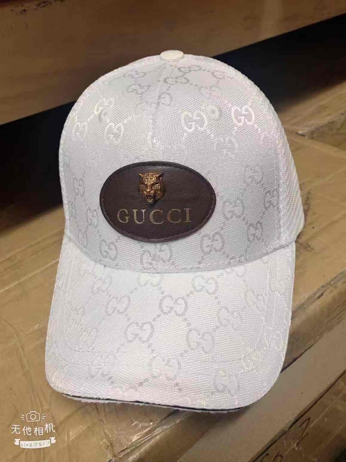 White Gucci Hat —