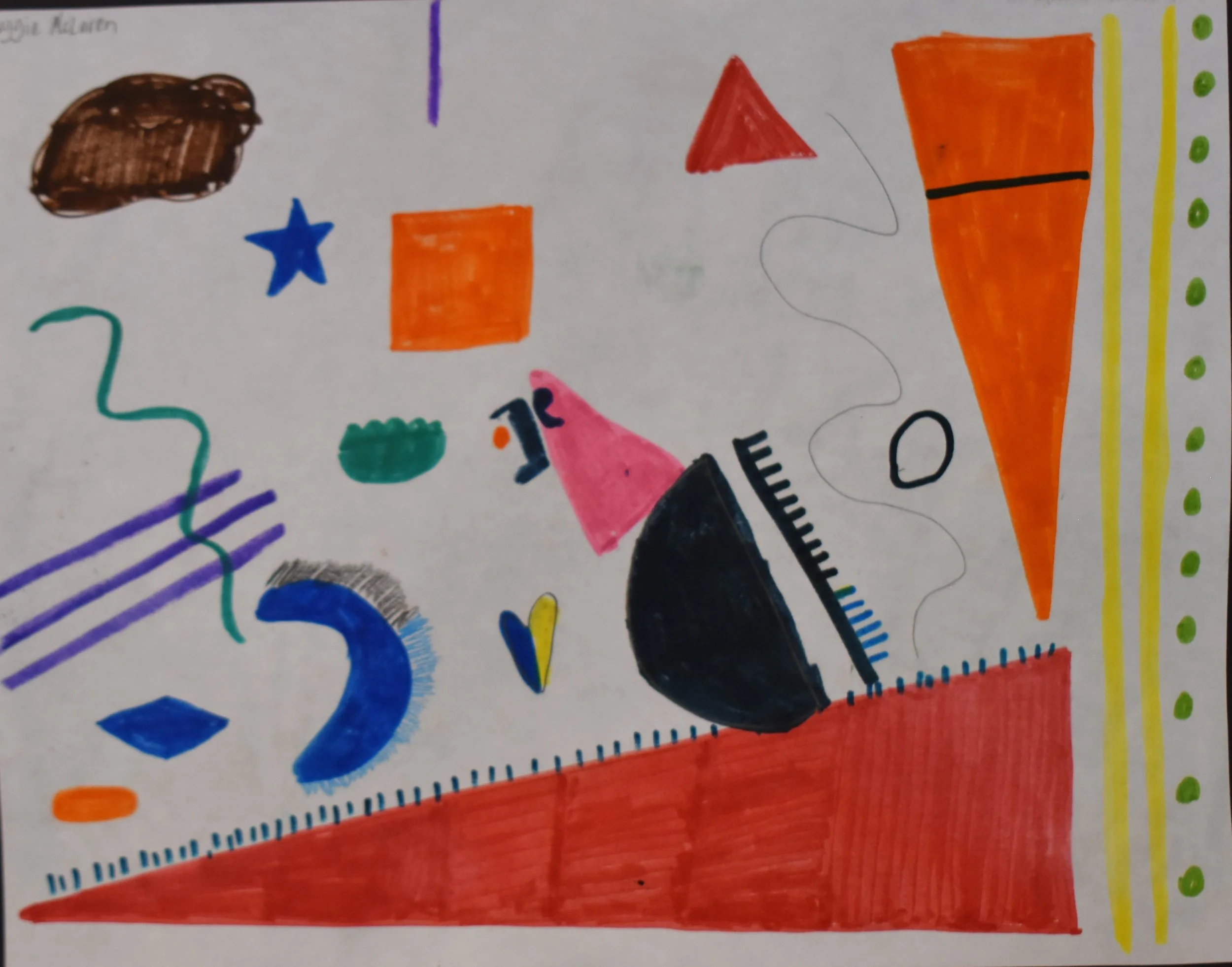 Maggie McLauren- Abstract Data, 7th Grade,k Media Marker