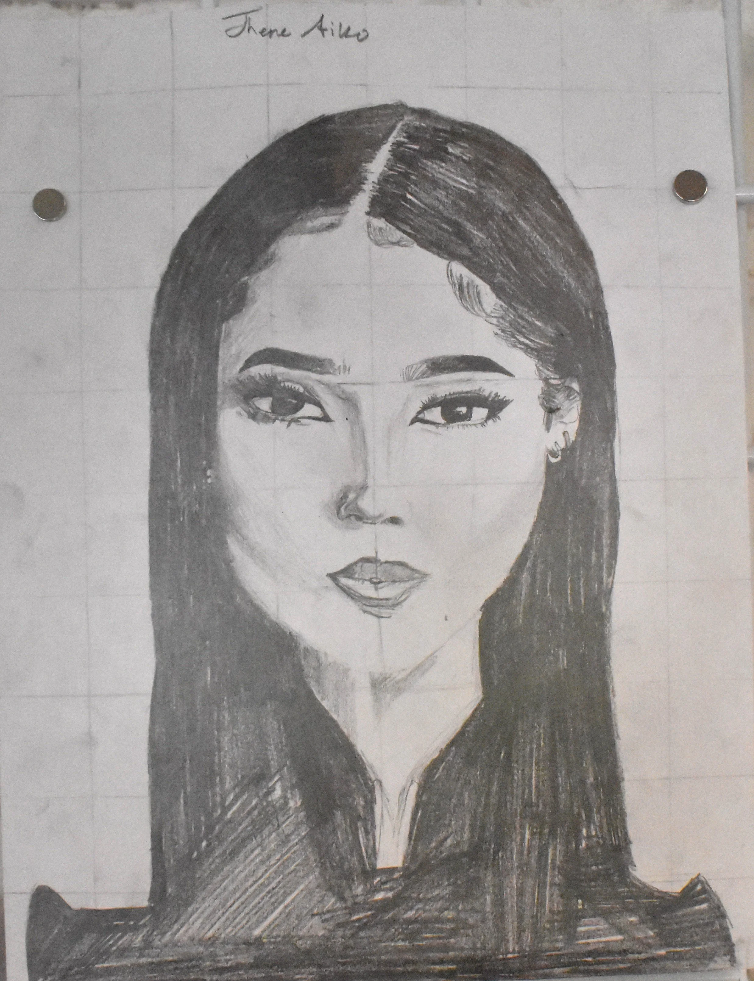Andrea Ortiz, 10th Grade, J Aiko, Graphite