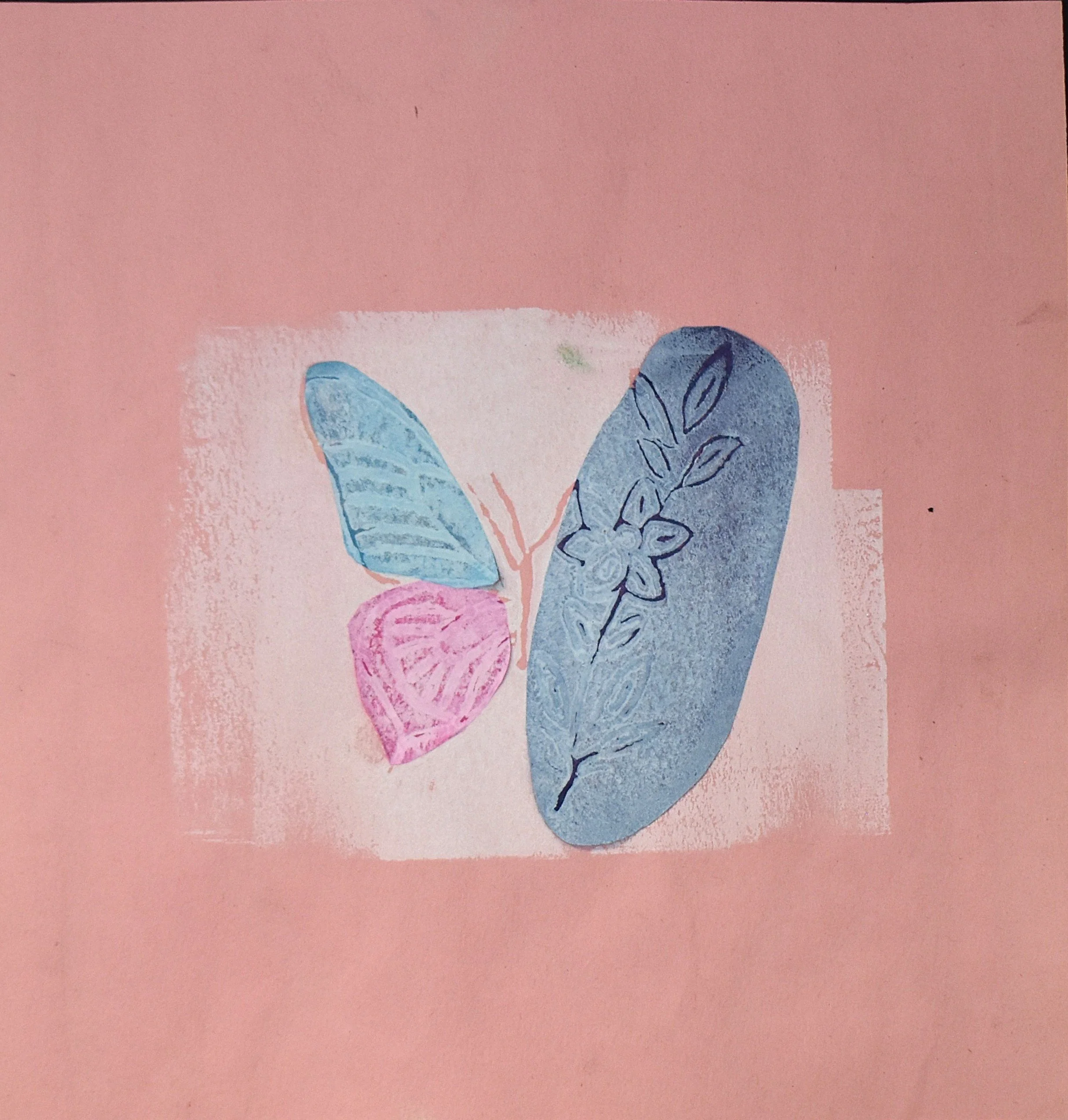 Elaina Evans - The Butterfly Effect, 8th Grade, Print on Foam
