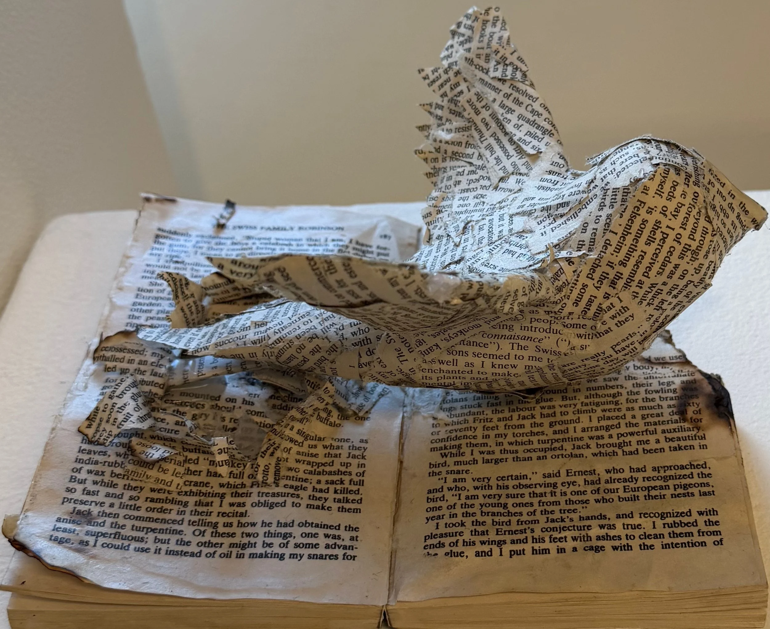 Madelyn Fiel, 9th, Escaping Boundaries, Paper Maché