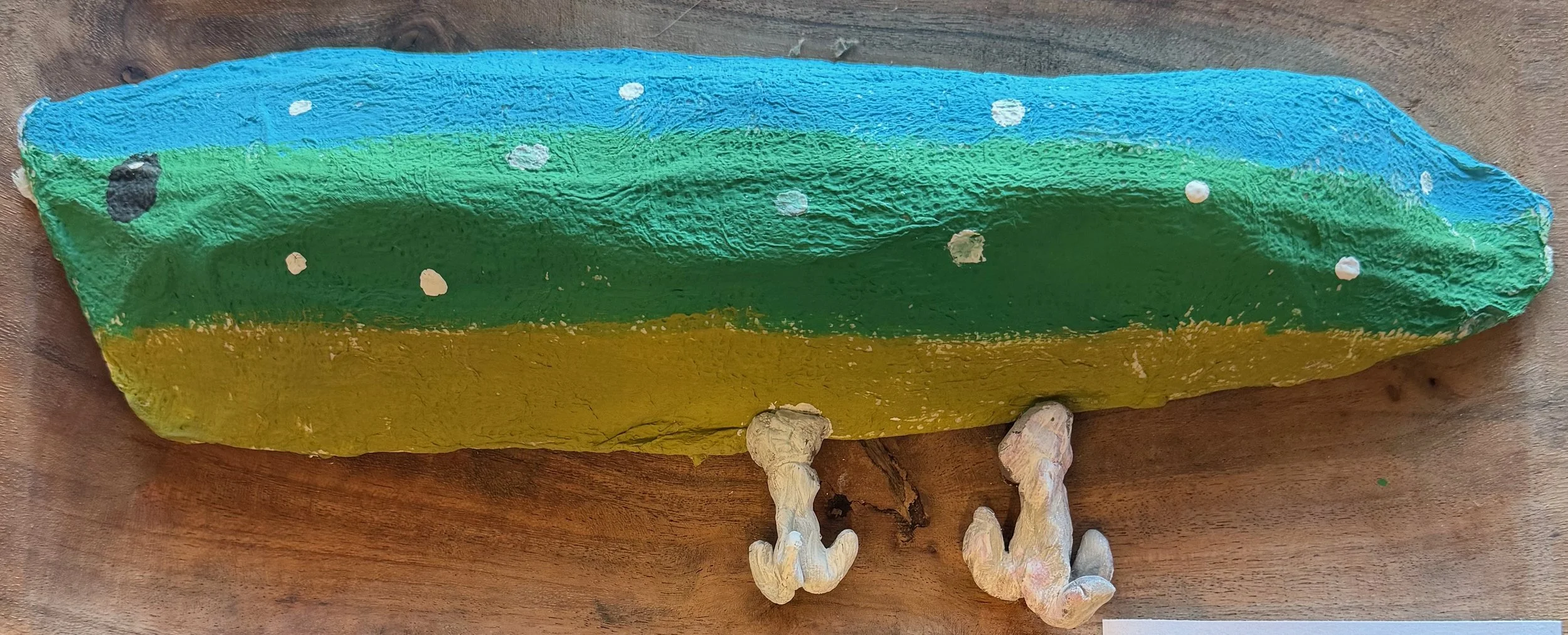 Hayden Poteat, 6th, Lure You In, Paper Maché and Clay