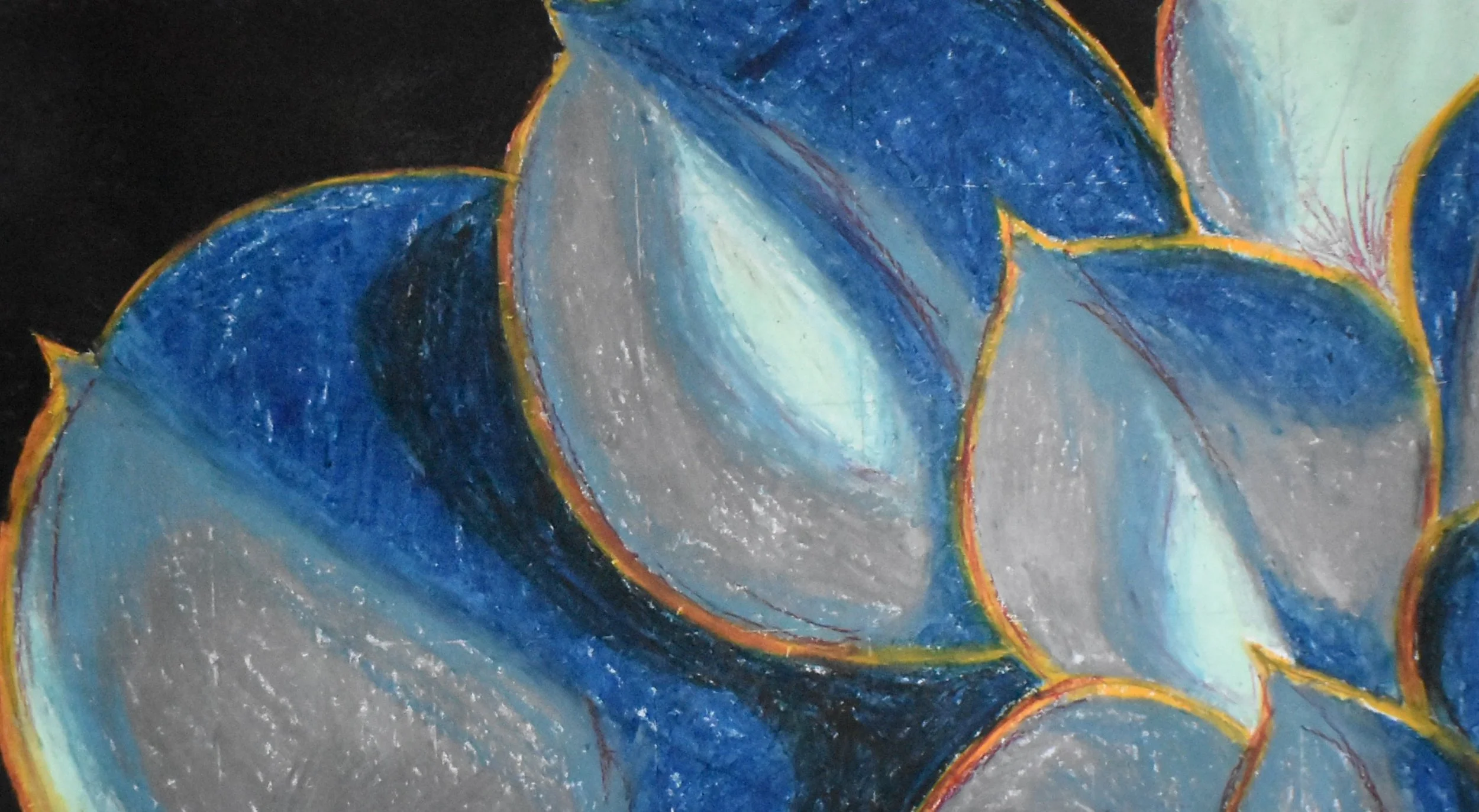 Kloe Hill, 11th Grade, Untitled, Oil Pastels