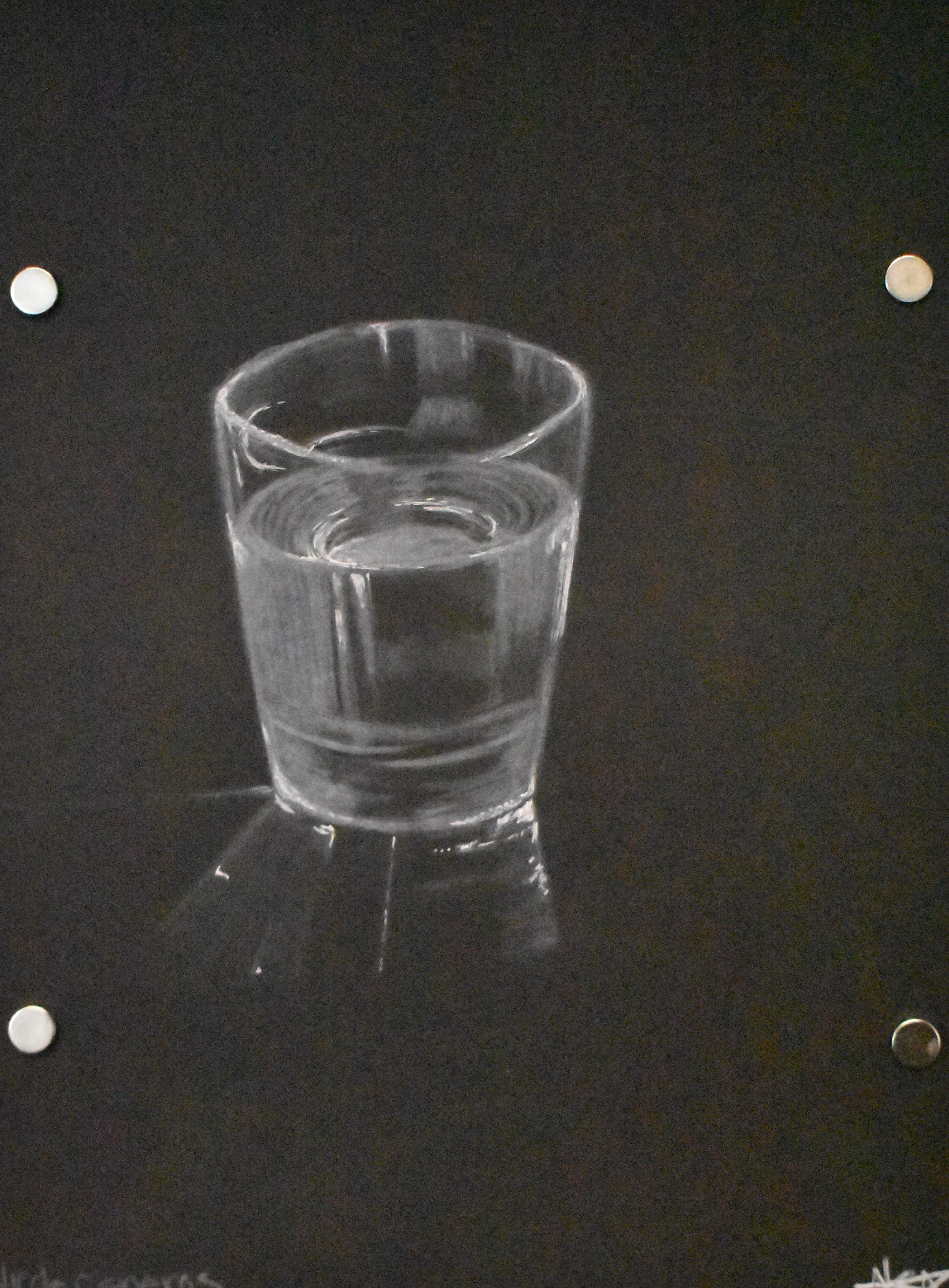 Anna Cisneros Rivera, 12th Grade, Glass, Charcoal