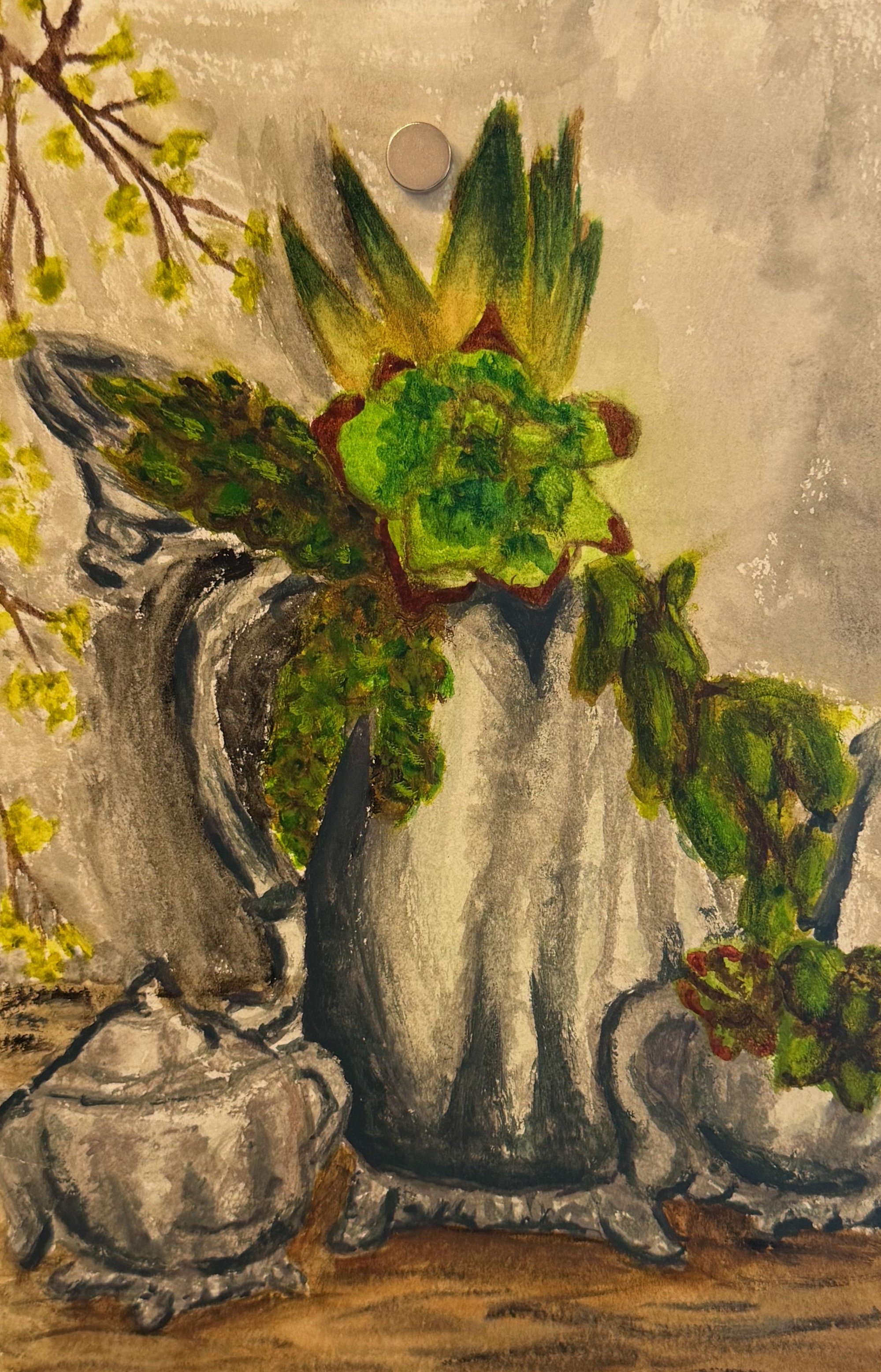 Savannah Ingram, 9th, Still Life Silver, Watercolor