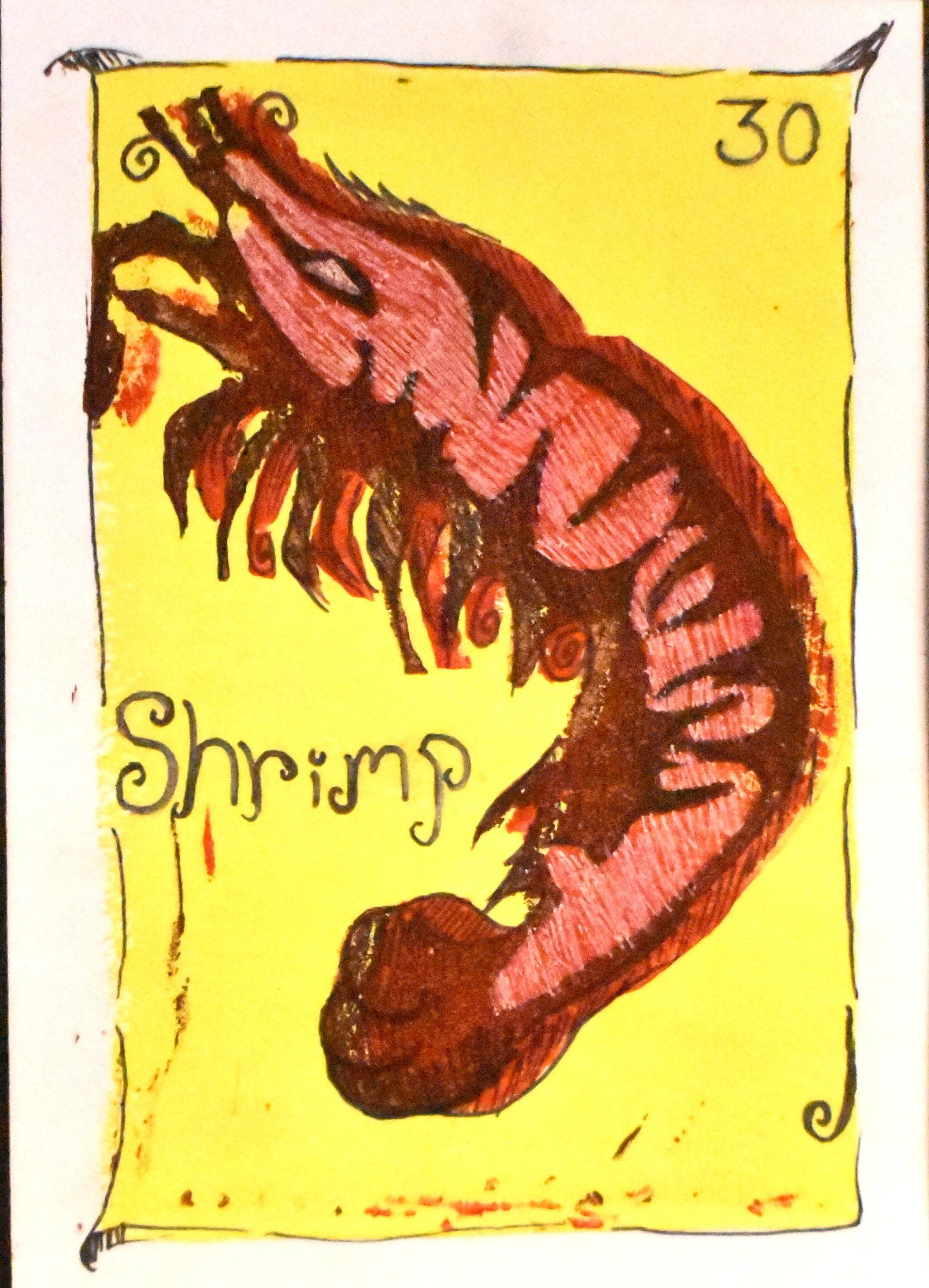 Allisson Ramirez Quiterio, 11th Grade, Untitled, Printmaking
