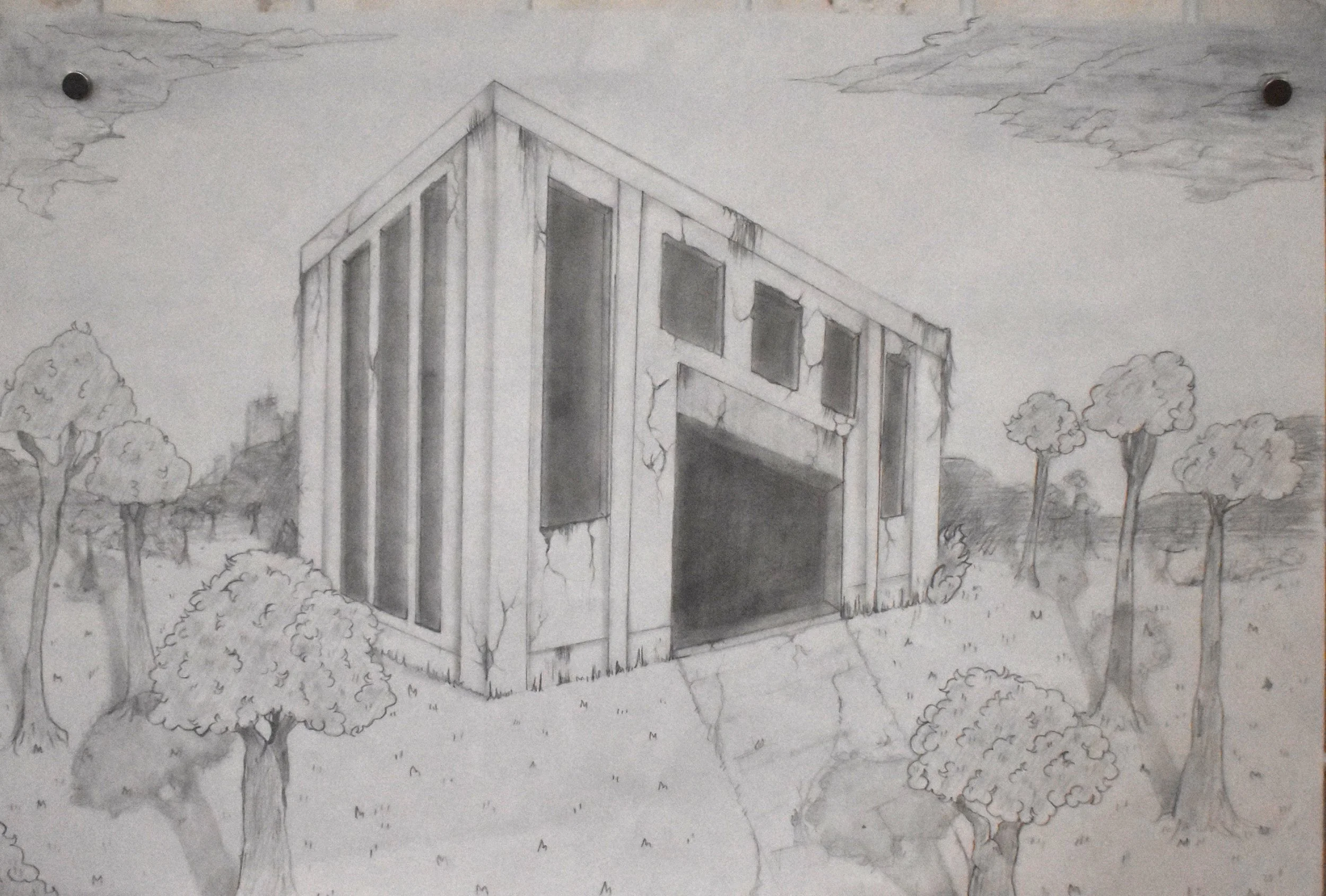 Ava Gunnerson, 10th Grade, Untitled, Graphite