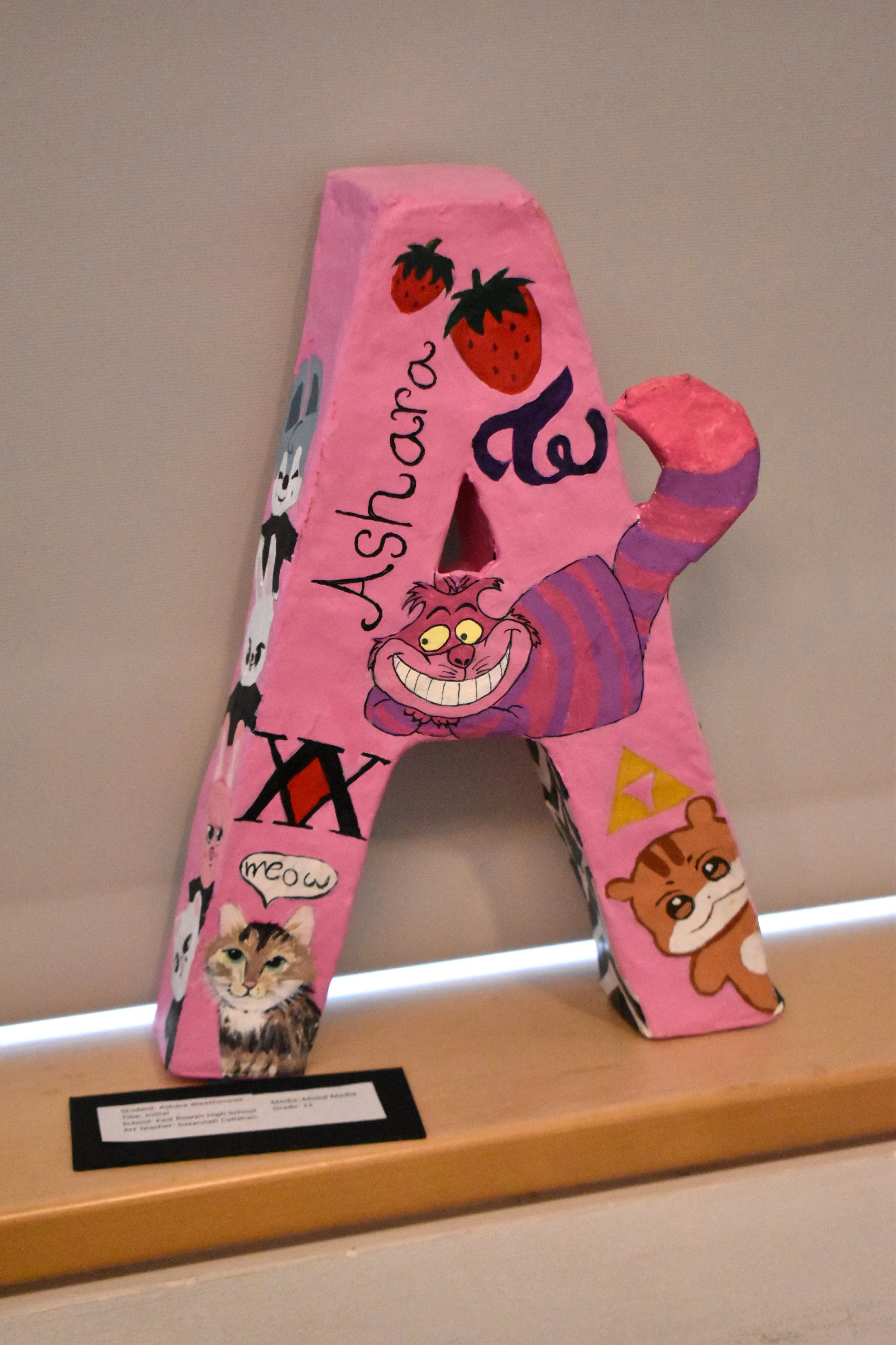 Ashara Weatherwax, 11th Grade, Initial, Mixed Media