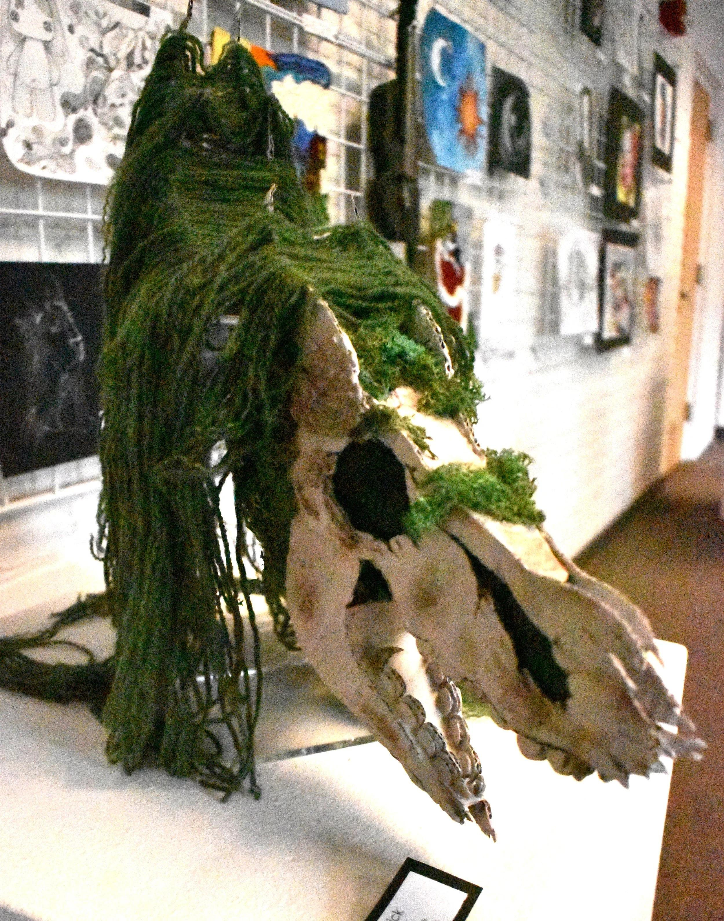 Eliah Waynick, 11th Grade, Untitled, Carboard, Mixed Media