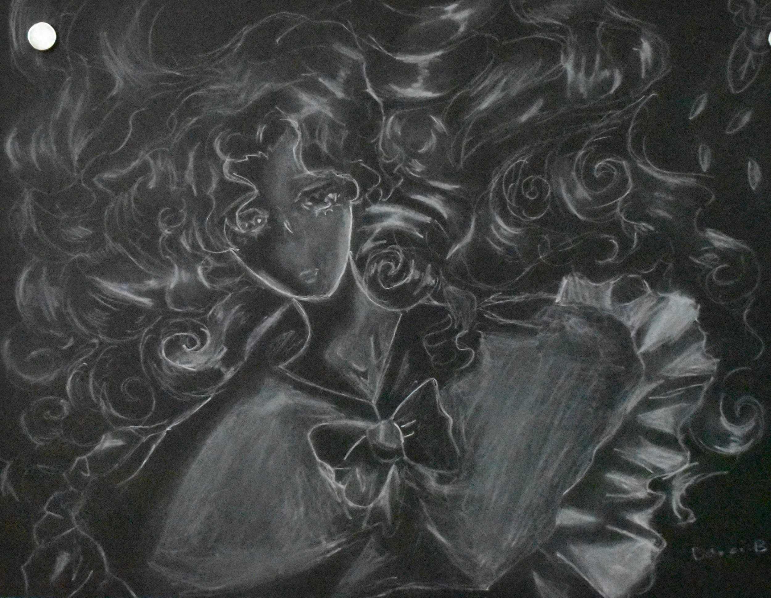 Darci Beltran-Bamaca, 11th Grade, Dreamy, Charcoal