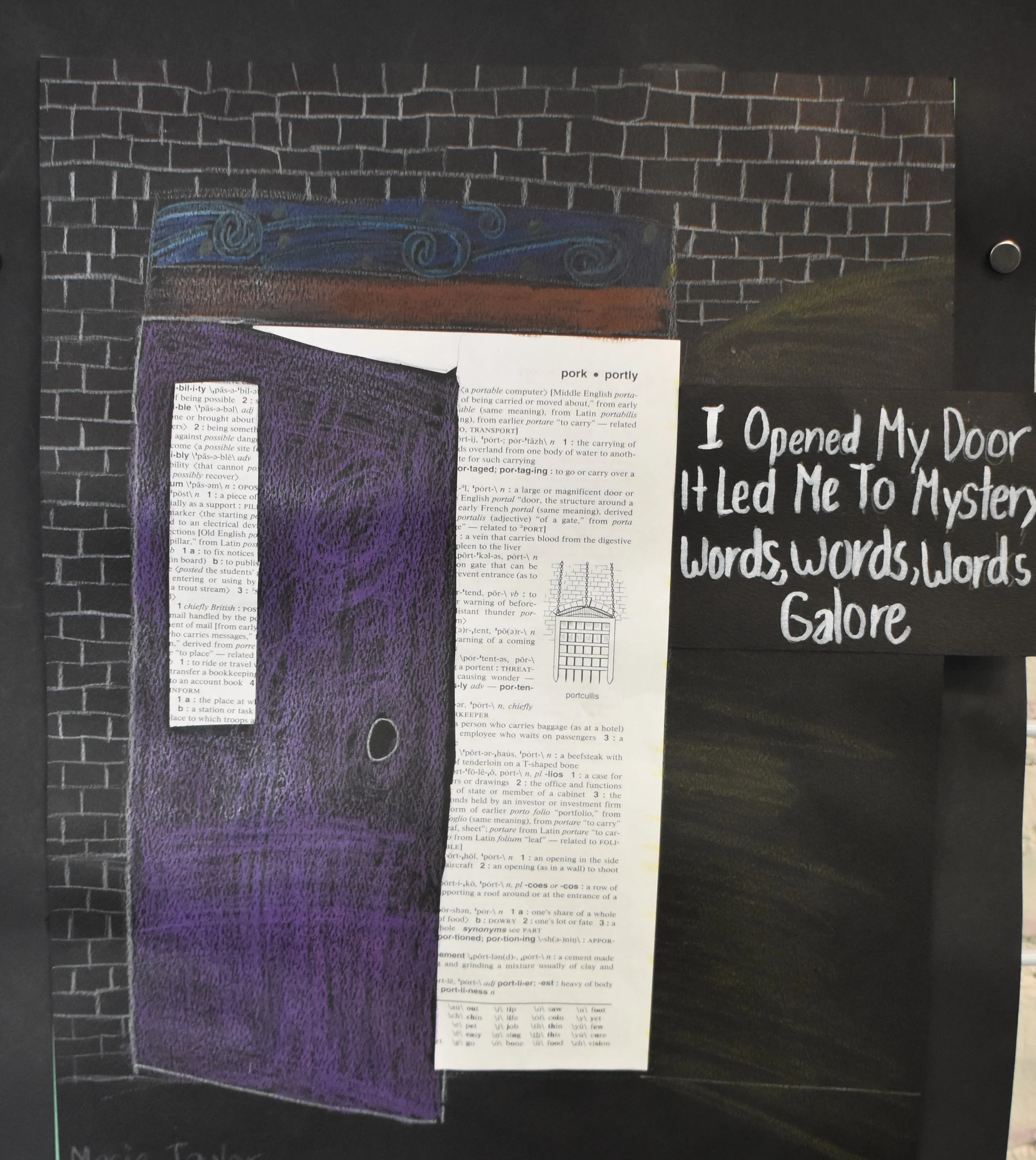 Macie Taylor- Portcullis Collage, 7th Grade, Mixed Media