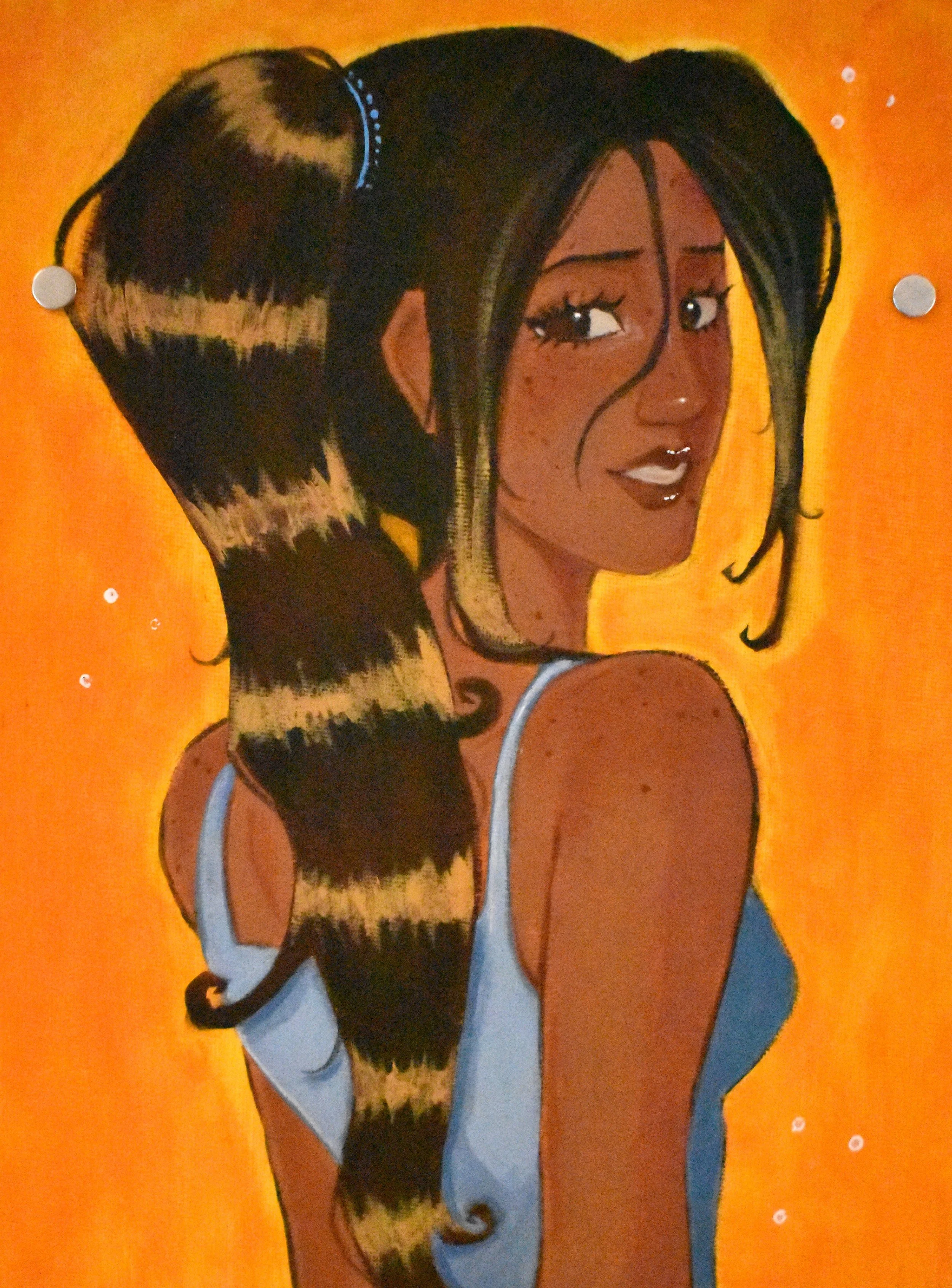 Selena Luna, 12th Grade, Untitled, Gouache