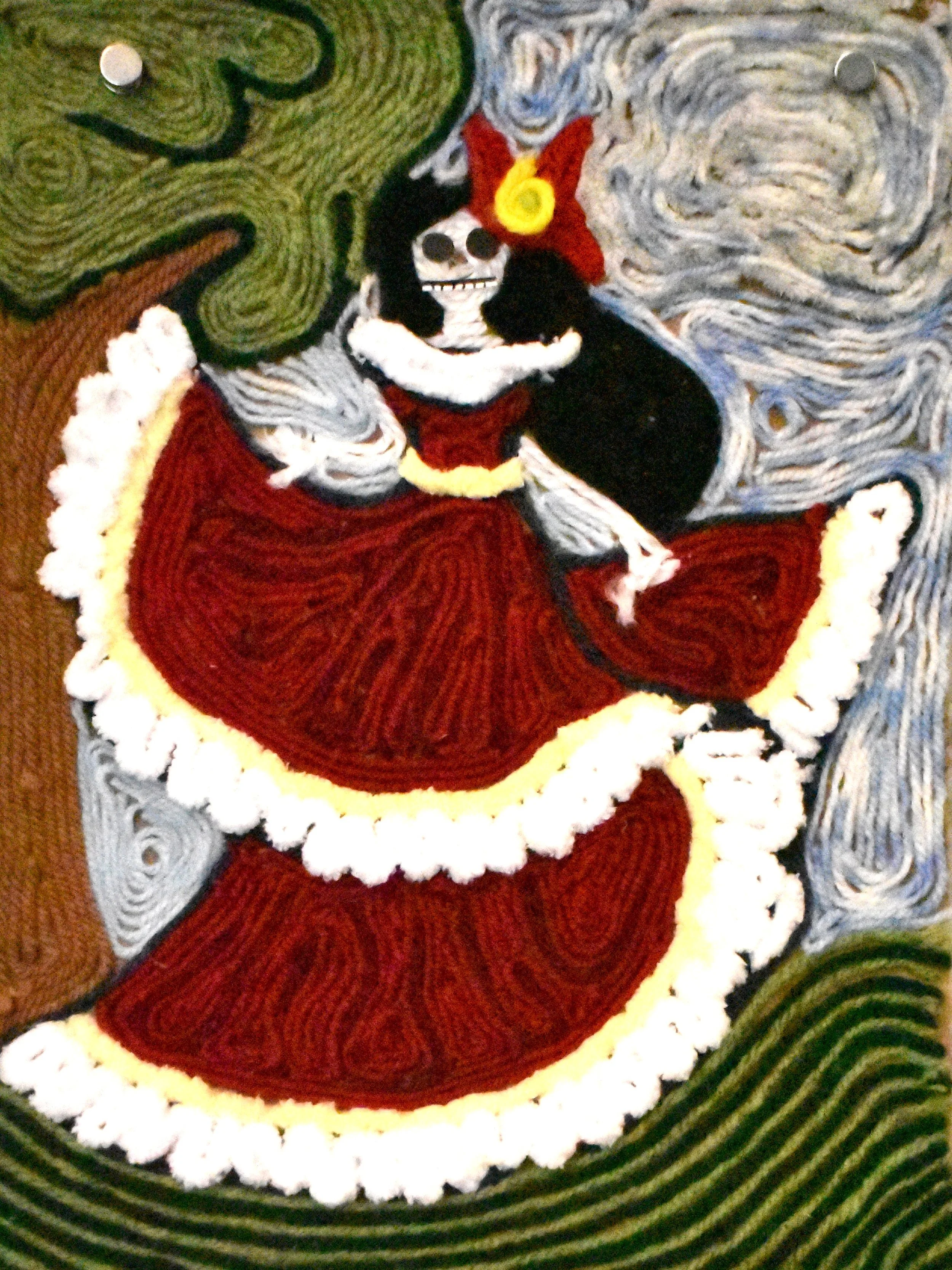 Margarita Mendoza, 12th Grade, Day of the Dead, Yarn