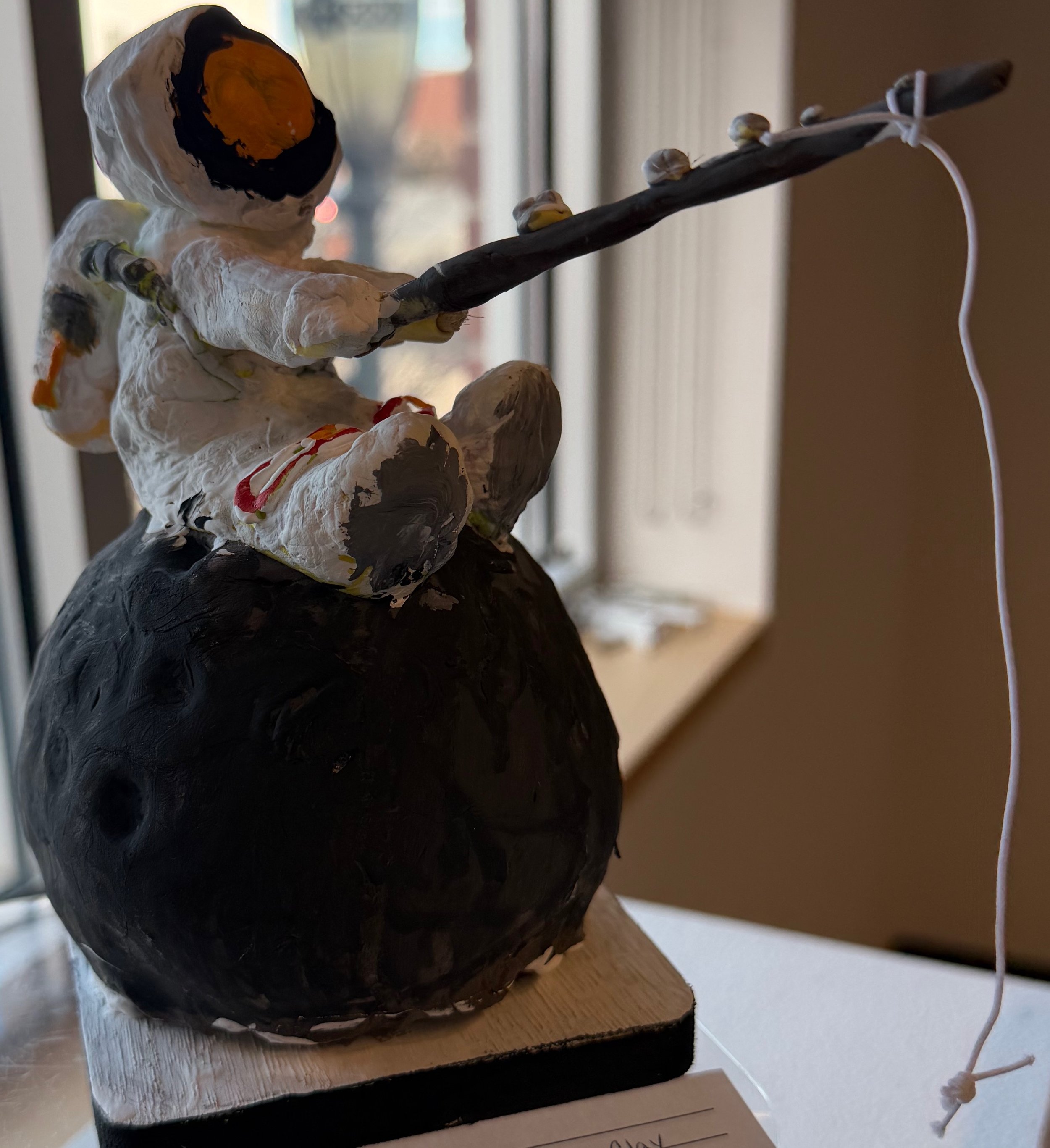 Lincon Poteat, 3rd, Spaceman, Clay