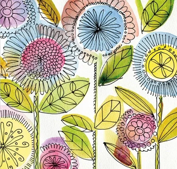 Watercolor Quills and Thrills / July 6-10 / Afternoon