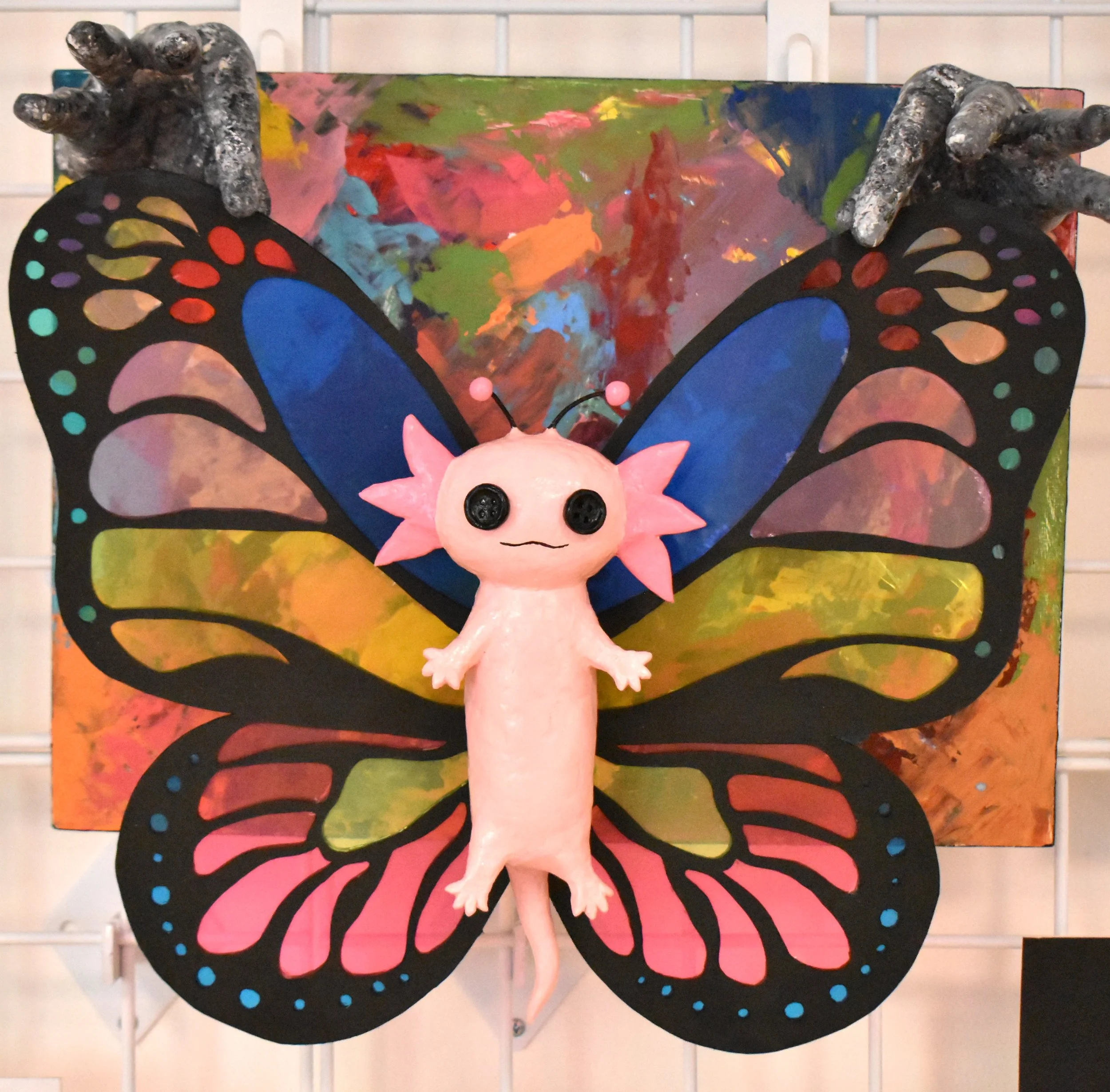 Raegan Glenn, 11th Grade, Unorthodox Taxidermy, Mixed Media
